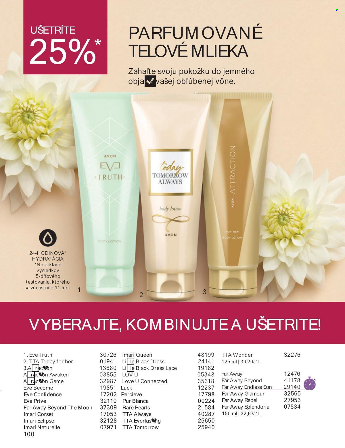 Leták Avon - 1.8.2024 - 31.8.2024. Strana 100