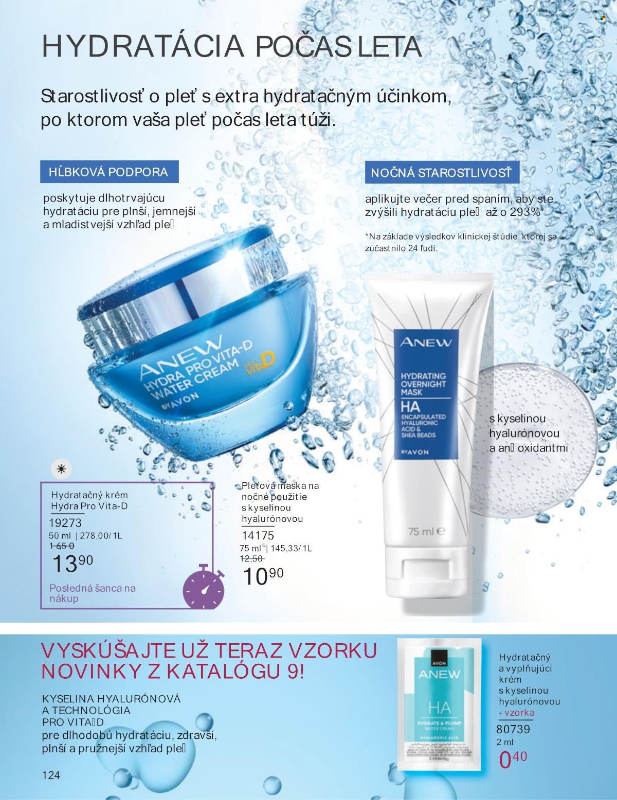 Leták Avon - 1.8.2024 - 31.8.2024. Strana 124