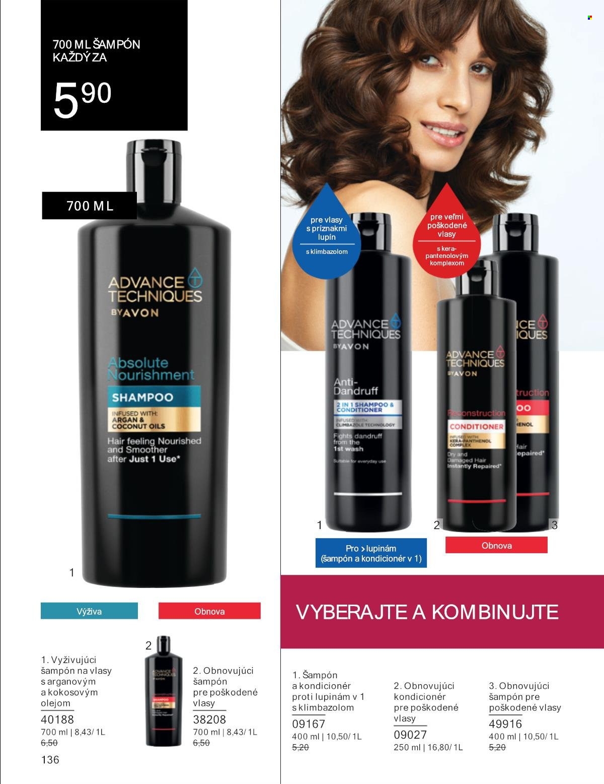 Leták Avon - 1.8.2024 - 31.8.2024. Strana 136