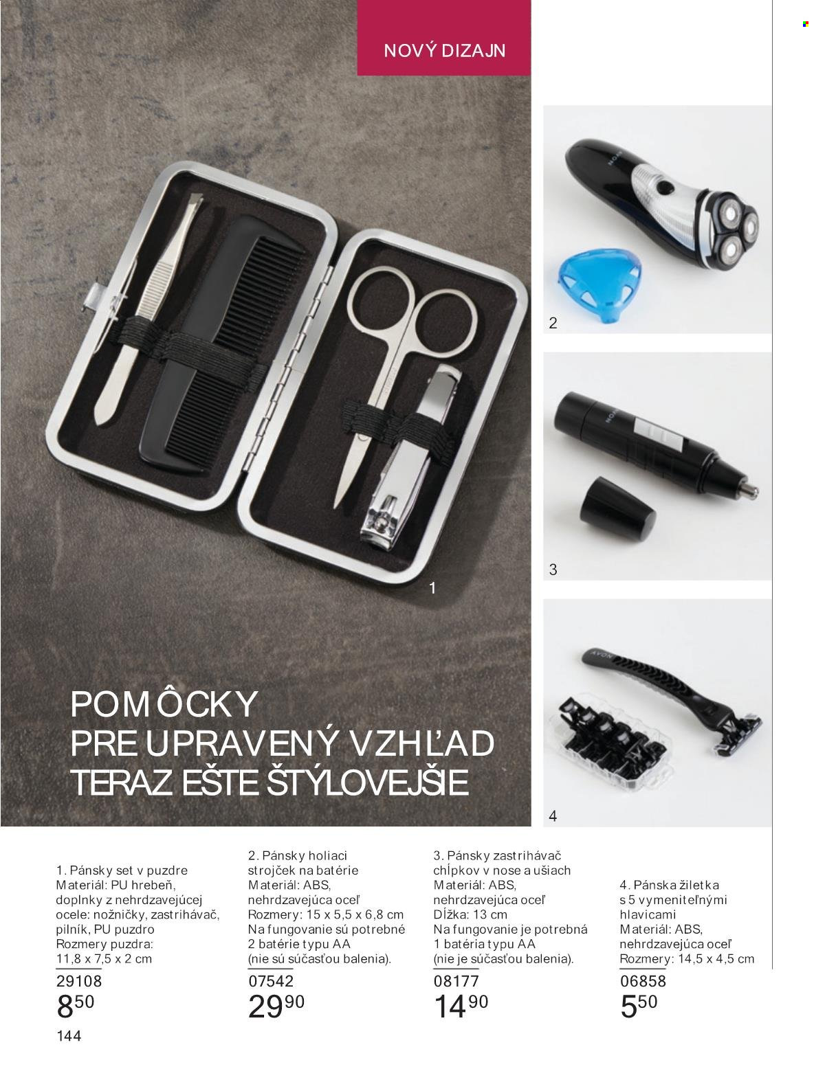 Leták Avon - 1.8.2024 - 31.8.2024. Strana 144