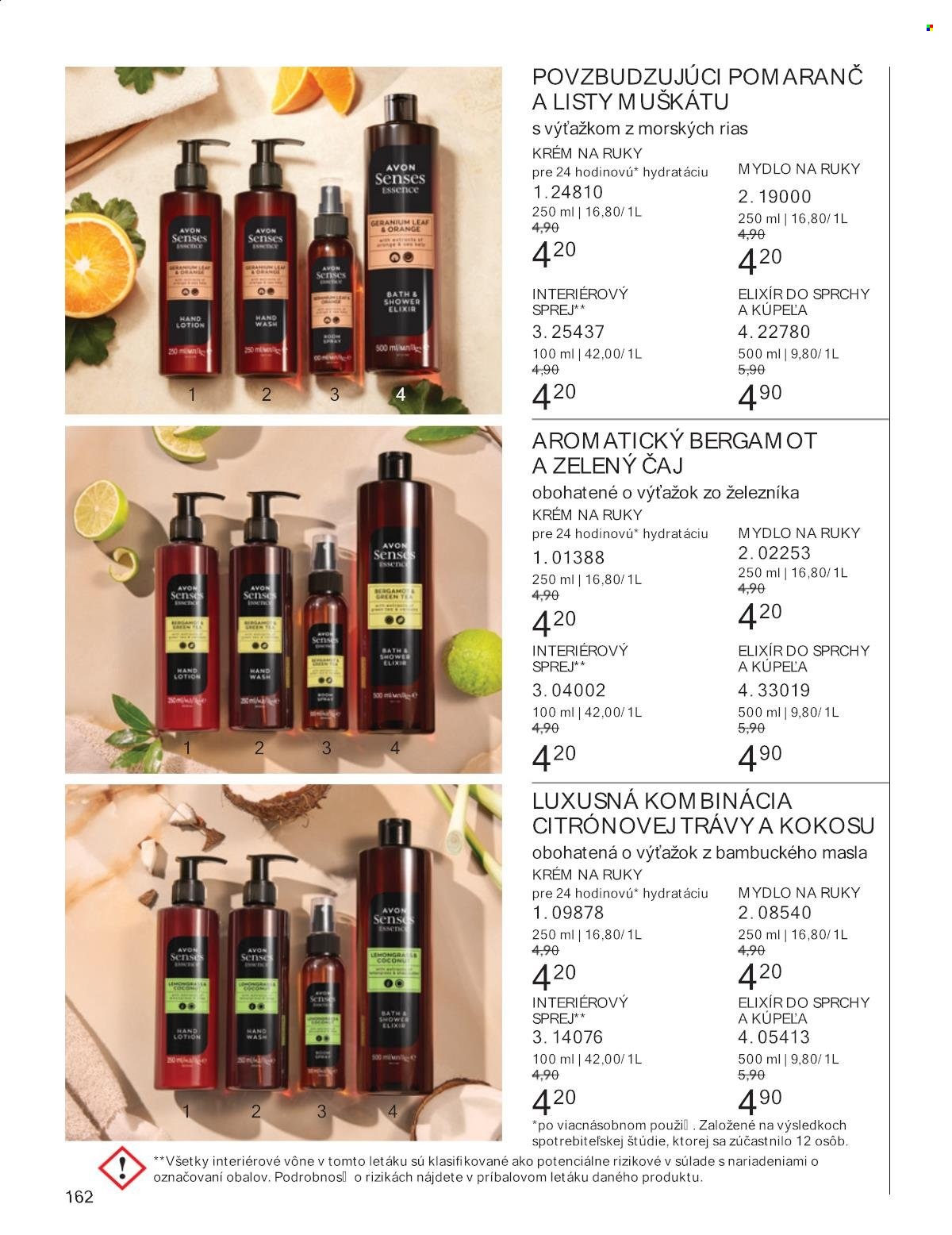 Leták Avon - 1.8.2024 - 31.8.2024. Strana 162