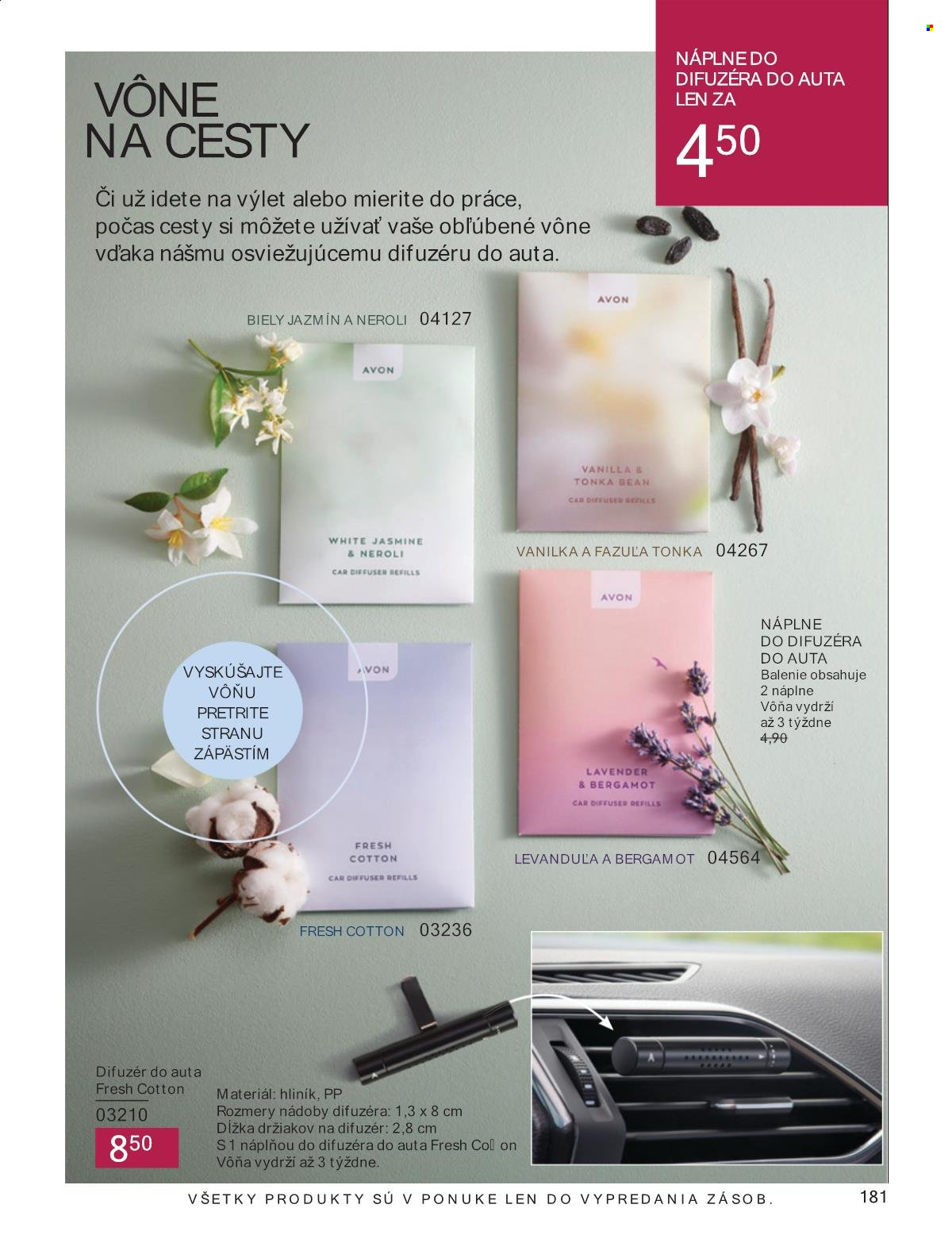 Leták Avon - 1.8.2024 - 31.8.2024. Strana 181