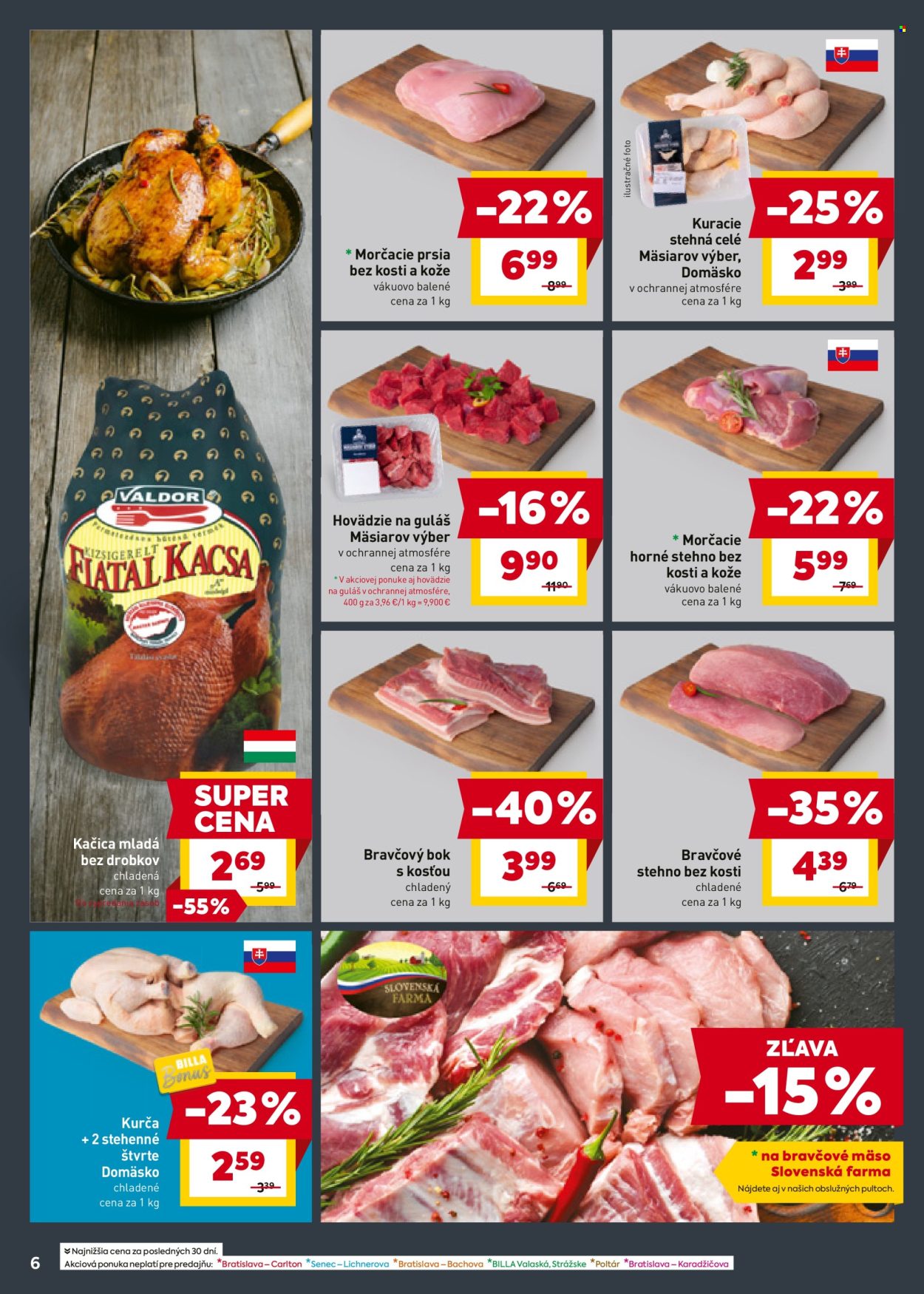 Leták Billa - 7.8.2024 - 13.8.2024. Strana 6