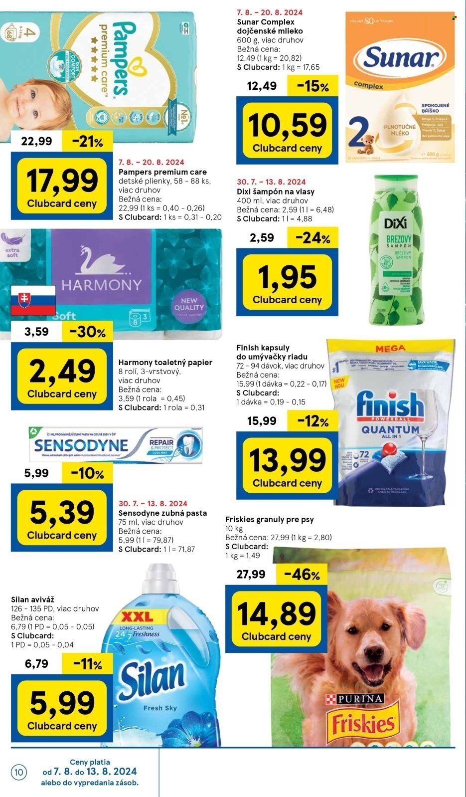 Leták TESCO - 7.8.2024 - 13.8.2024. Strana 10