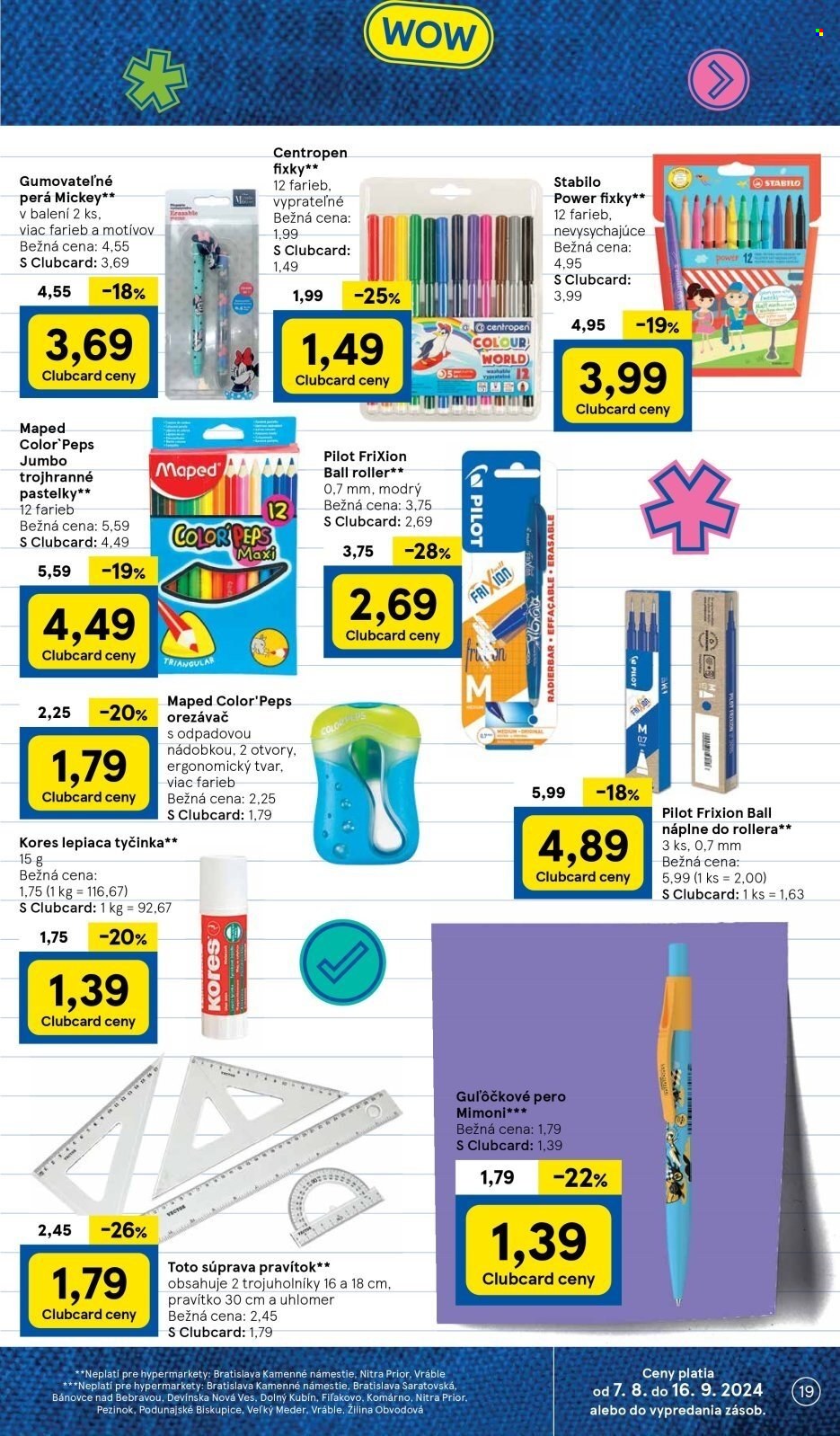 Leták TESCO - 7.8.2024 - 13.8.2024. Strana 19