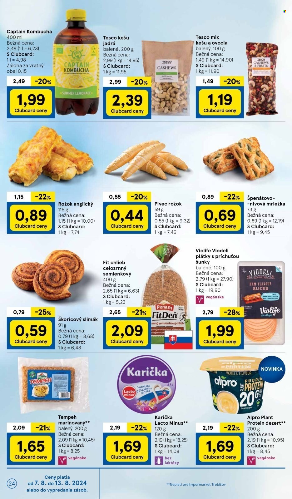 Leták TESCO - 7.8.2024 - 13.8.2024. Strana 24