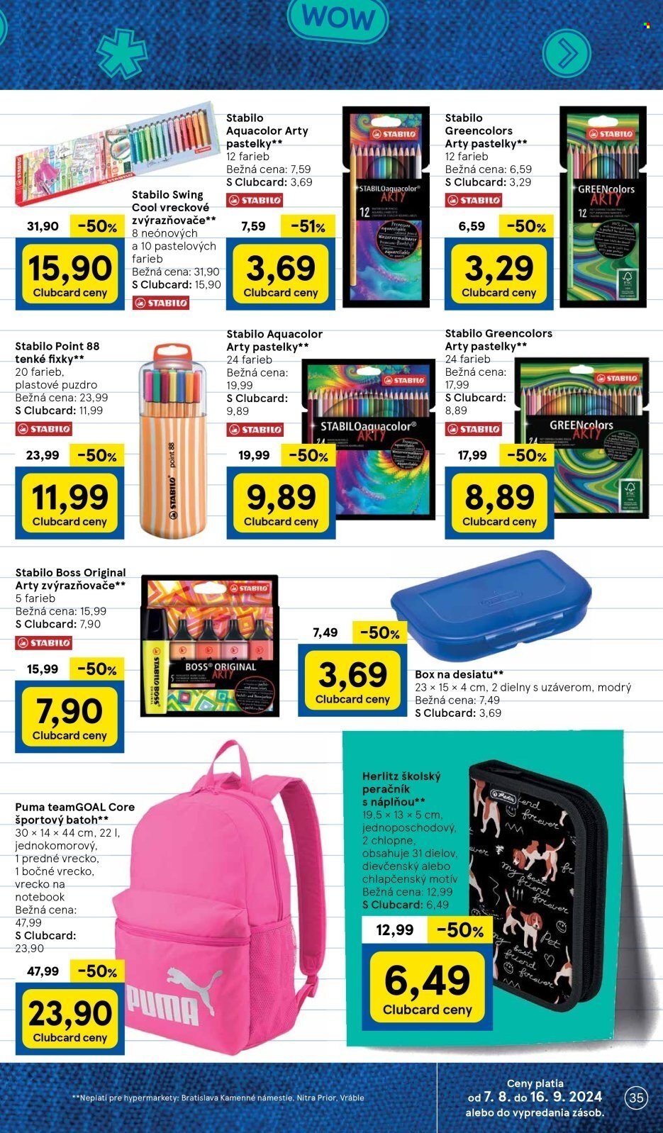 Leták TESCO - 7.8.2024 - 13.8.2024. Strana 35