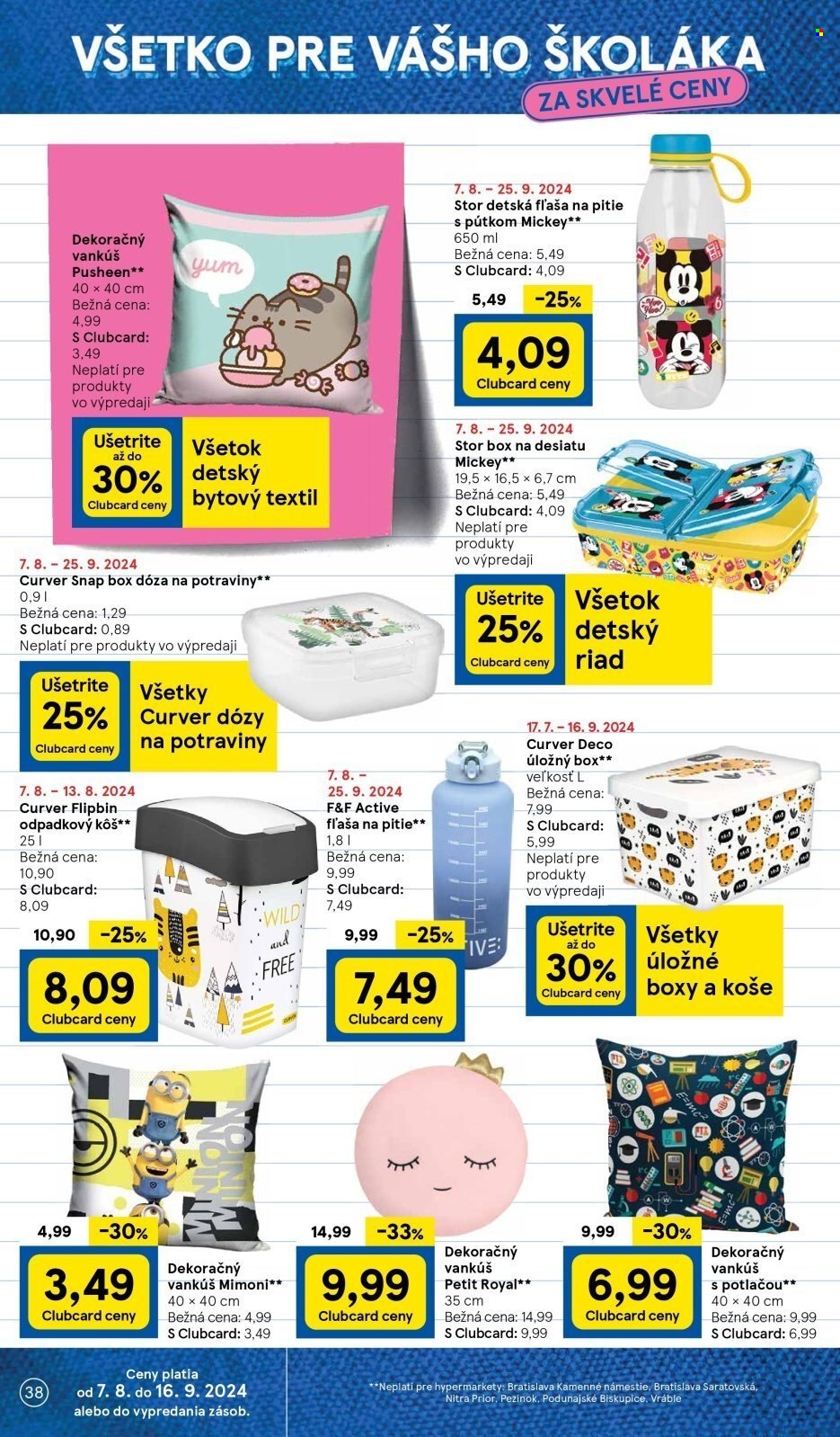 Leták TESCO - 7.8.2024 - 13.8.2024. Strana 38