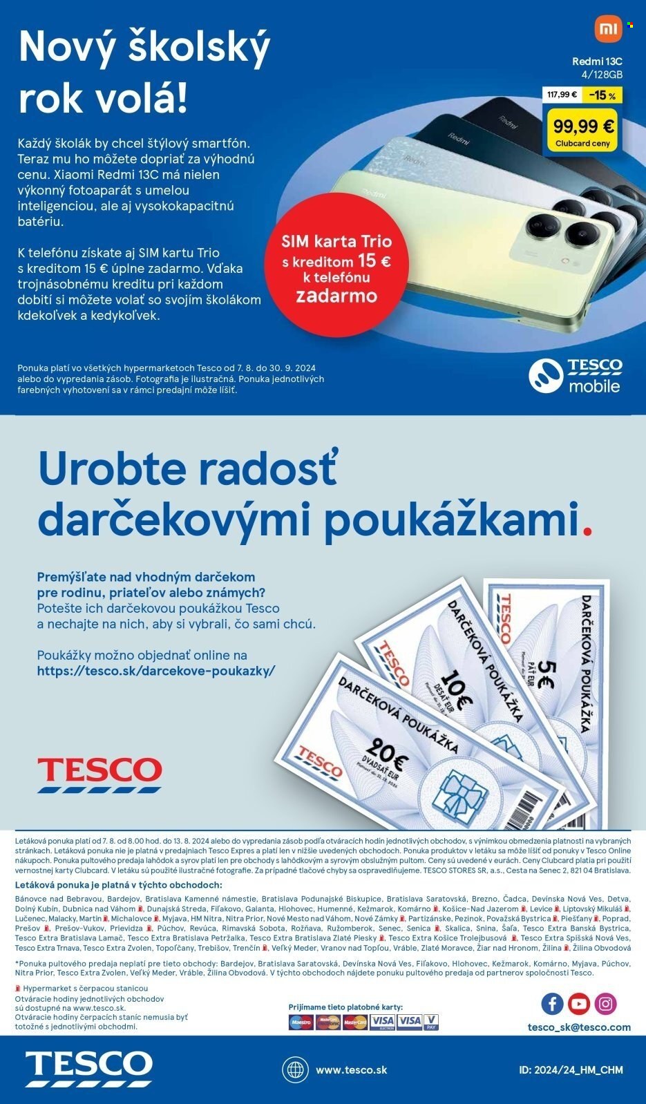 Leták TESCO - 7.8.2024 - 13.8.2024. Strana 40