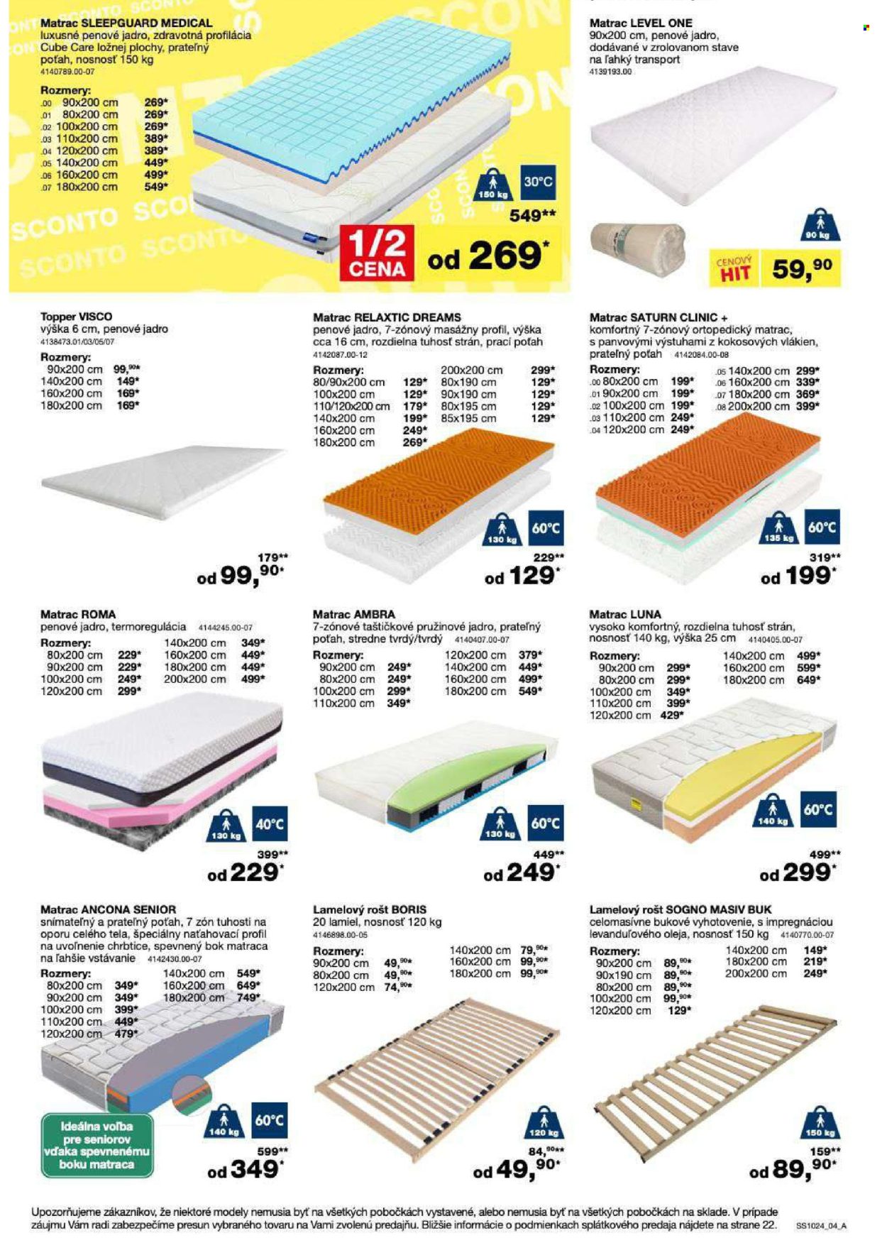Leták Sconto nábytok - 7.8.2024 - 27.8.2024. Strana 4