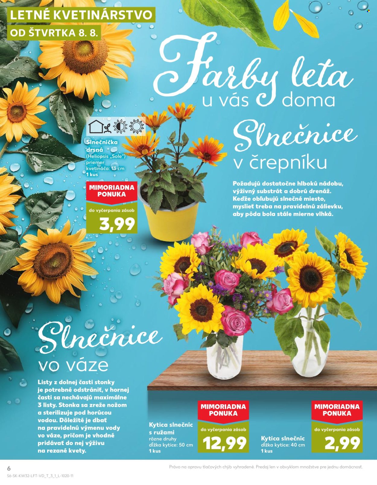 Leták Kaufland - 8.8.2024 - 14.8.2024. Strana 6