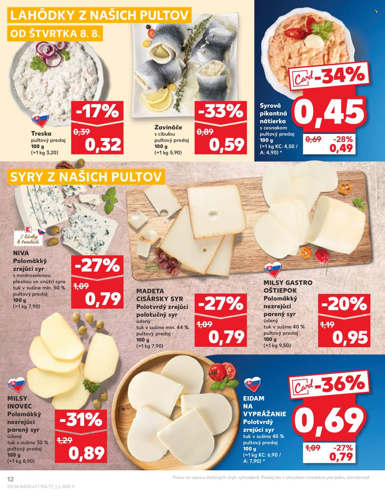 Leták Kaufland - 8.8.2024 - 14.8.2024. Strana 12