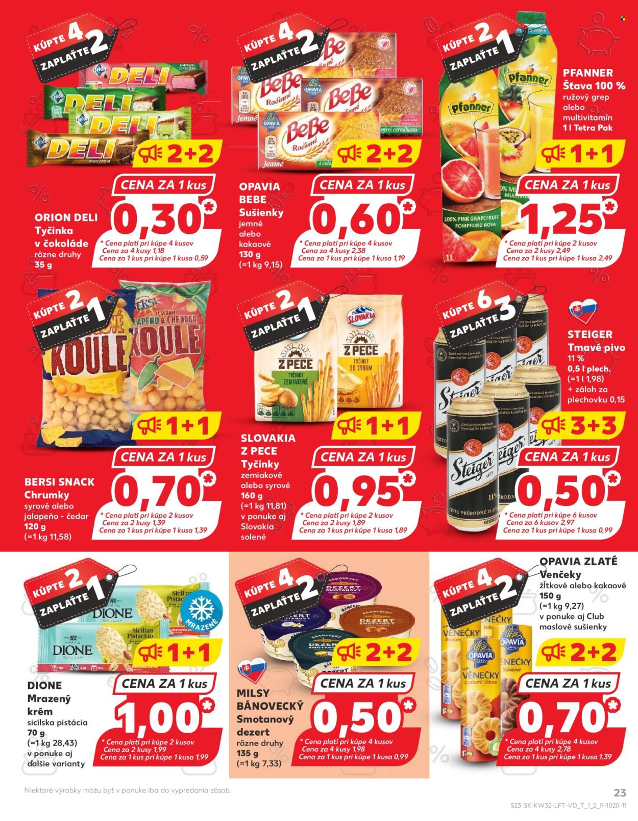 Leták Kaufland - 8.8.2024 - 14.8.2024. Strana 23