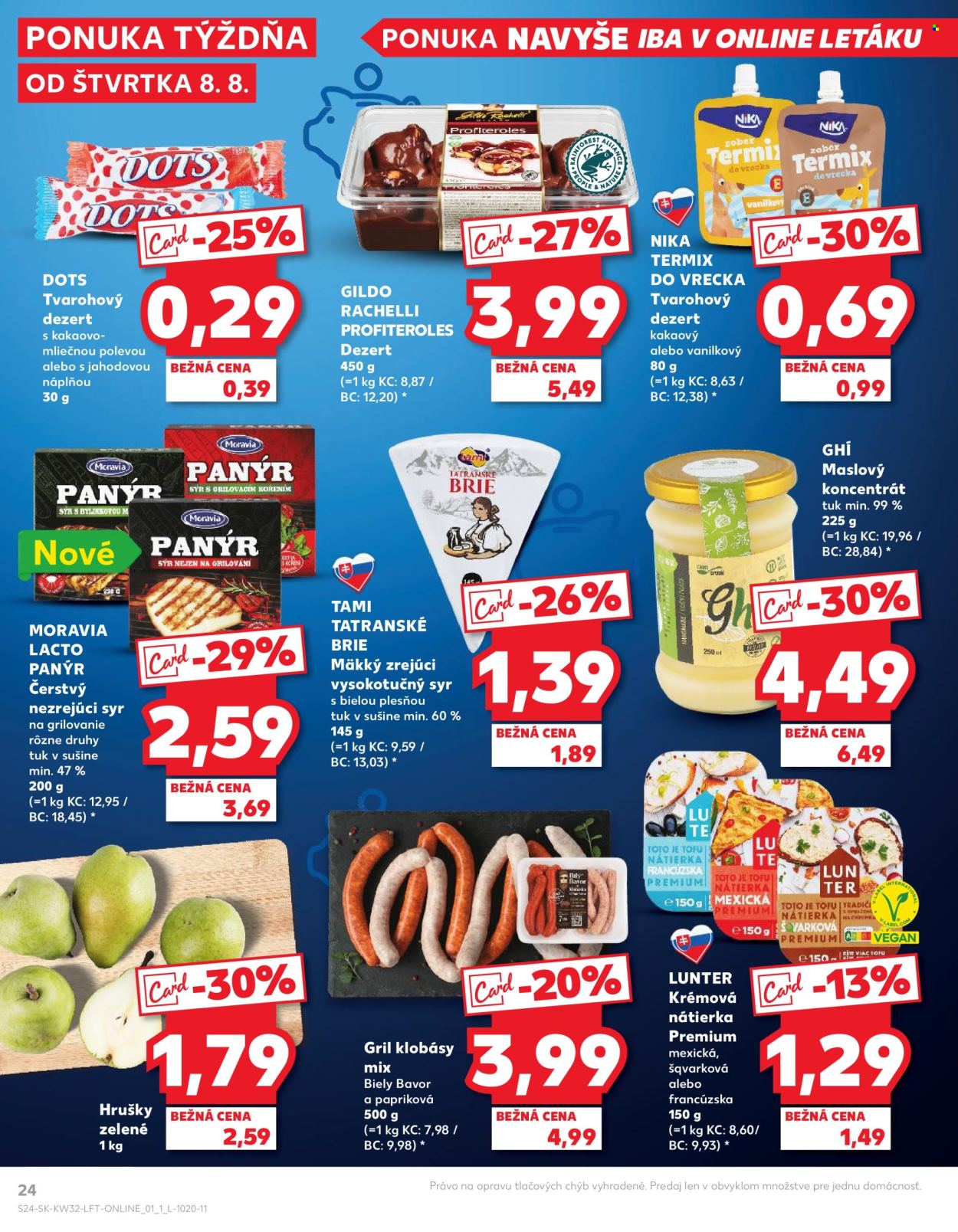 Leták Kaufland - 8.8.2024 - 14.8.2024. Strana 24