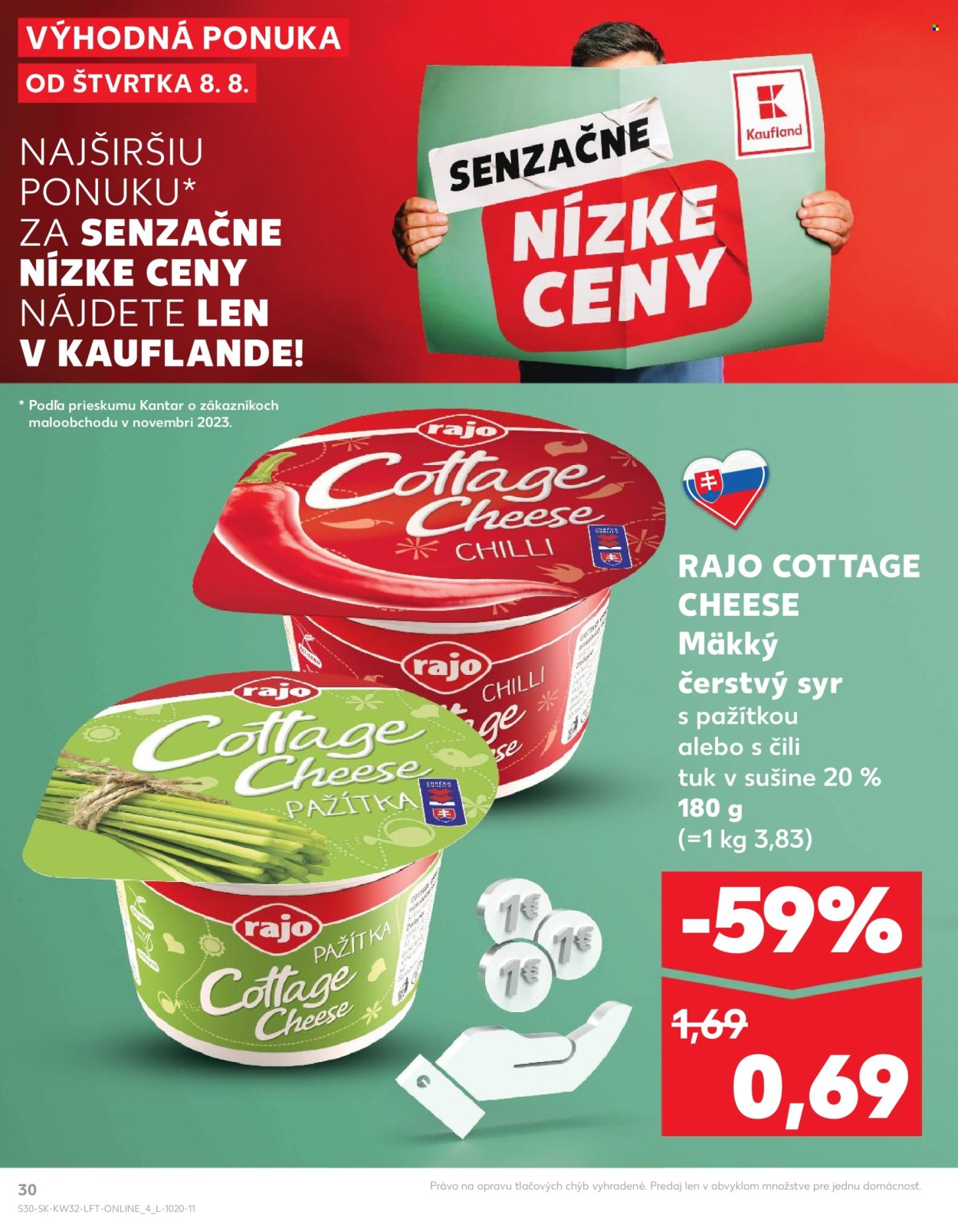 Leták Kaufland - 8.8.2024 - 14.8.2024. Strana 30