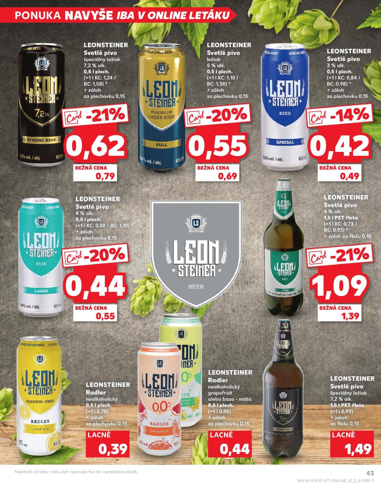 Leták Kaufland - 8.8.2024 - 14.8.2024. Strana 43