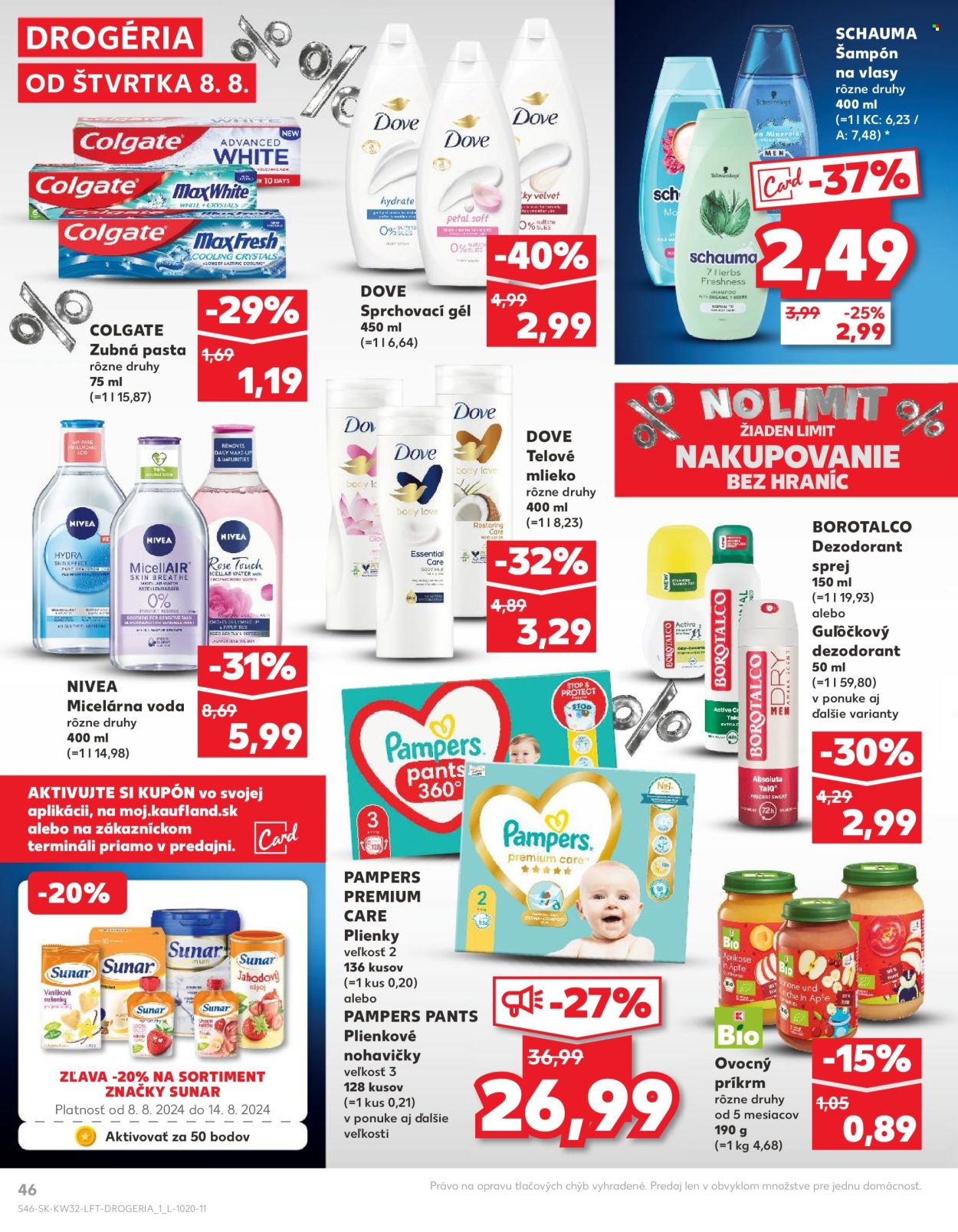 Leták Kaufland - 8.8.2024 - 14.8.2024. Strana 46