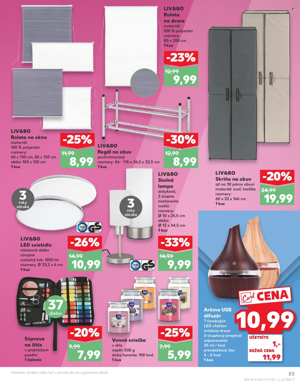 Leták Kaufland - 8.8.2024 - 14.8.2024. Strana 53