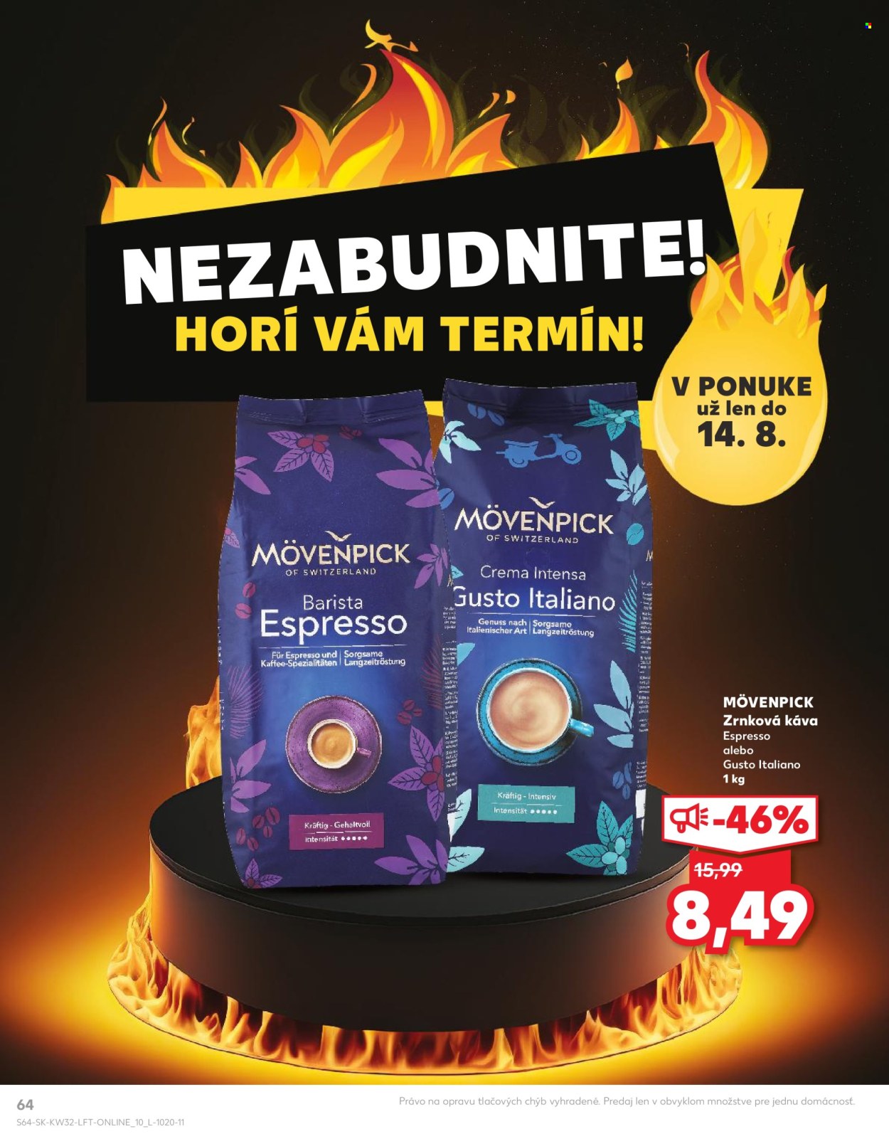 Leták Kaufland - 8.8.2024 - 14.8.2024. Strana 64