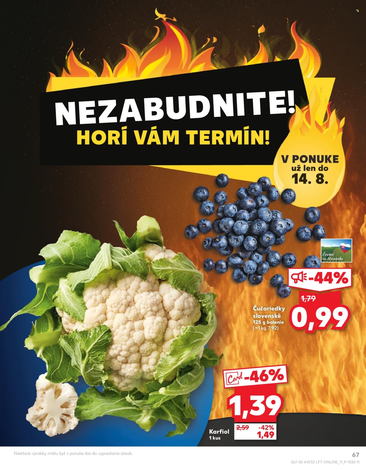 Leták Kaufland - 8.8.2024 - 14.8.2024. Strana 67