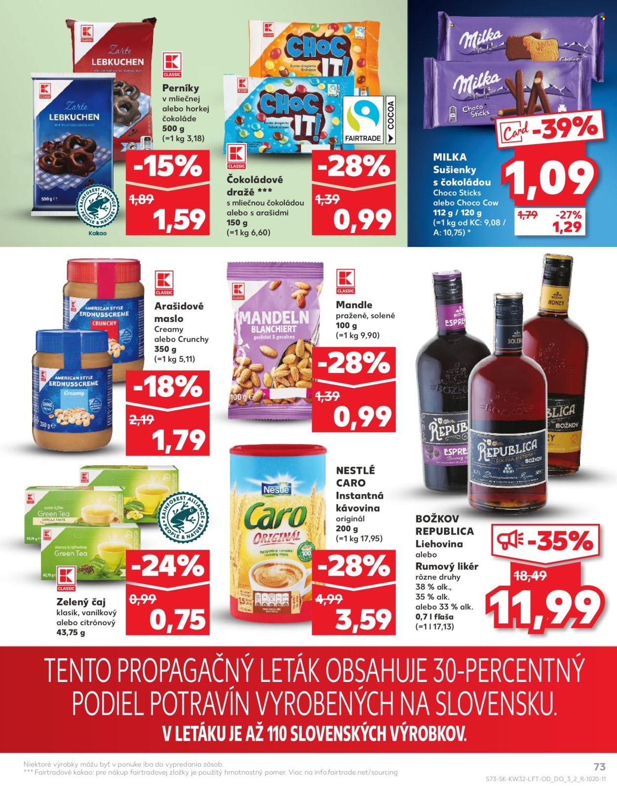 Leták Kaufland - 8.8.2024 - 14.8.2024. Strana 73