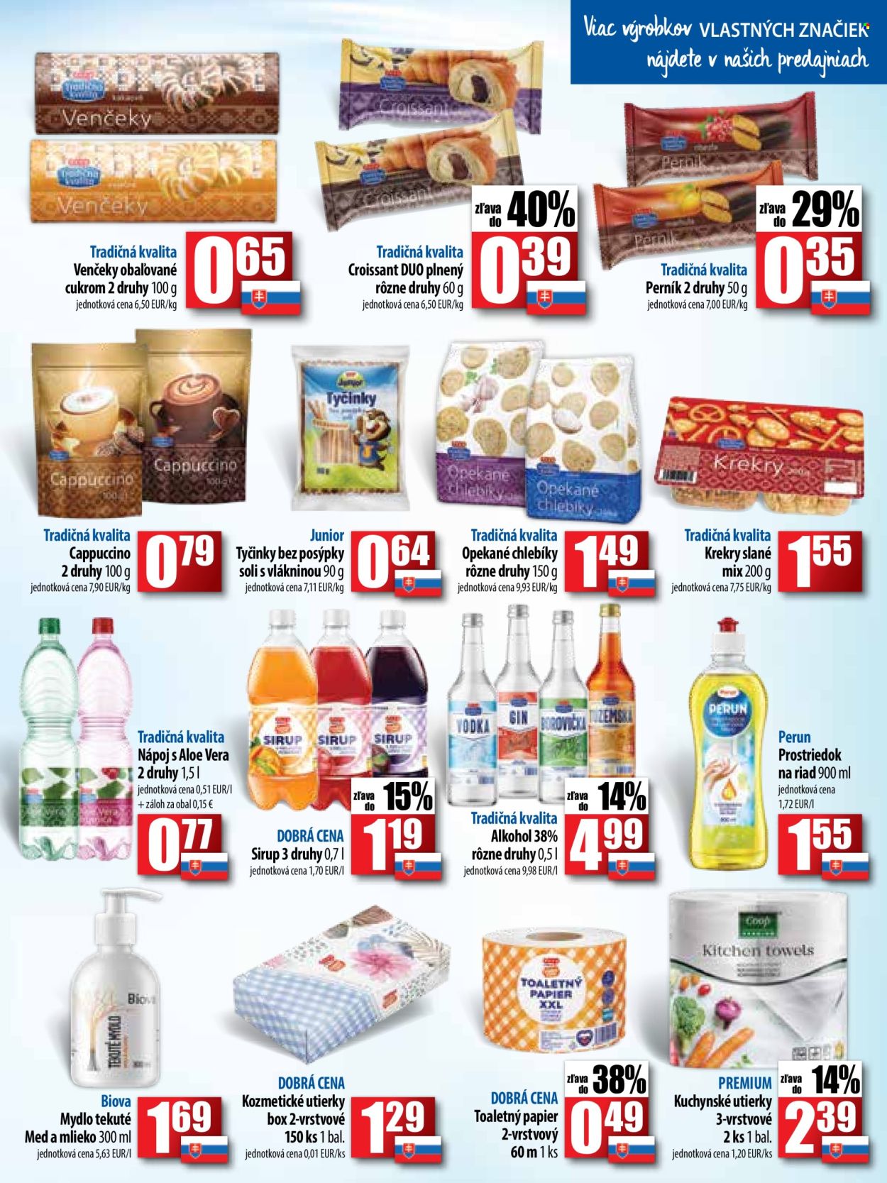 Leták COOP Jednota - 8.8.2024 - 22.8.2024. Strana 15