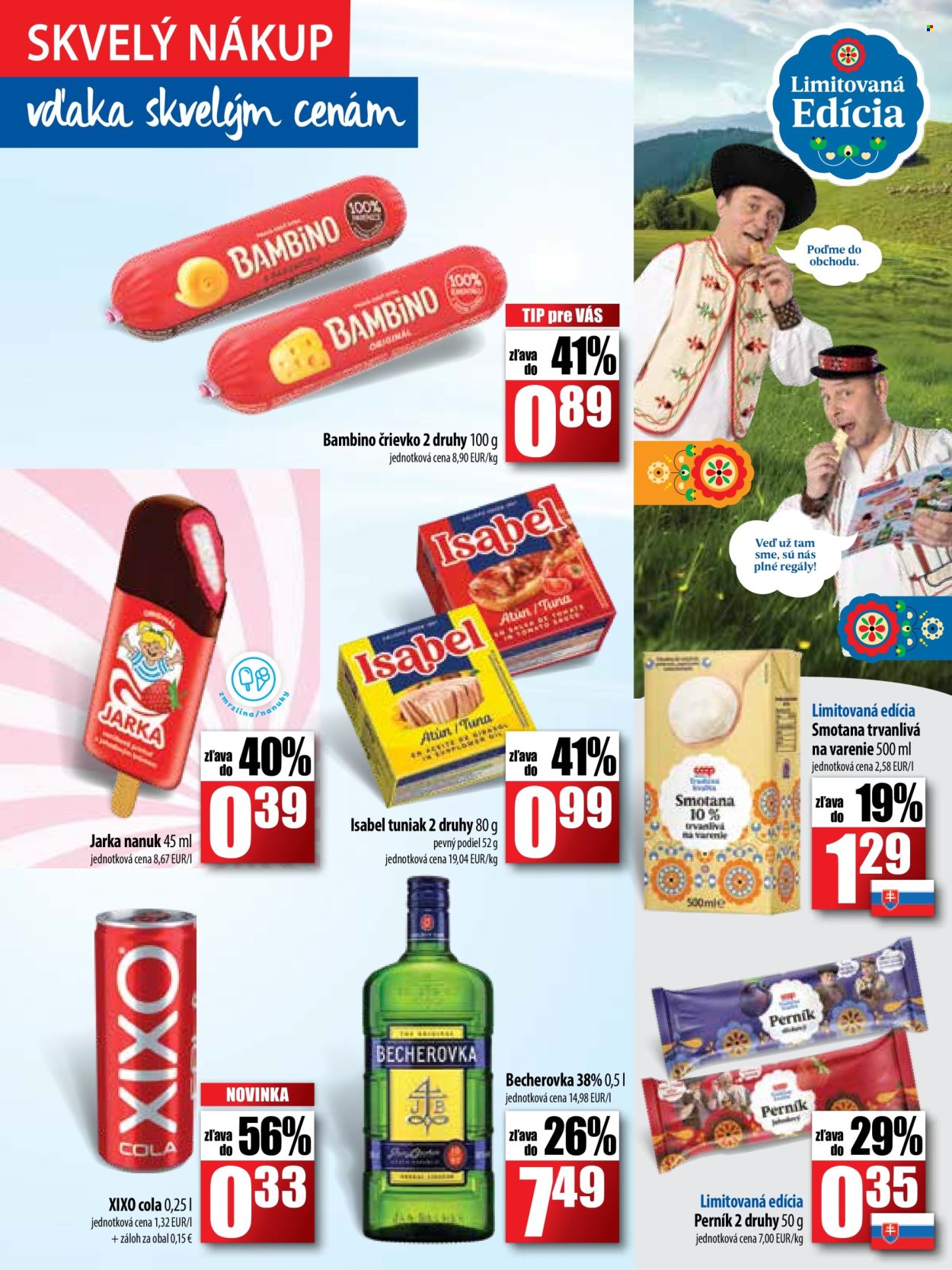 Leták COOP Jednota - 8.8.2024 - 22.8.2024. Strana 16
