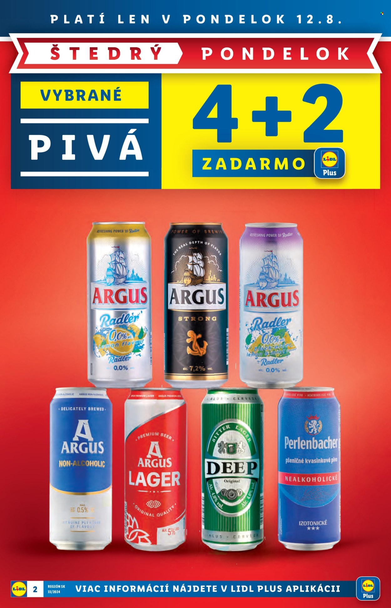 Leták Lidl - 12.8.2024 - 18.8.2024. Strana 2