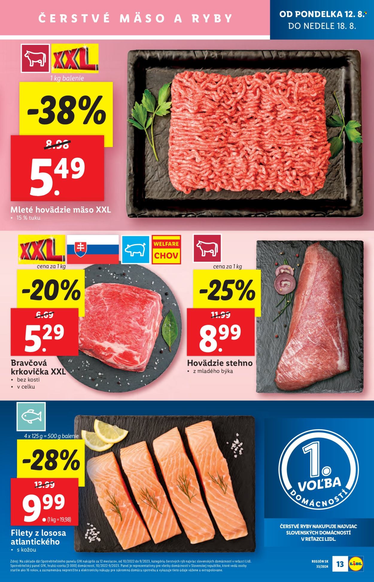 Leták Lidl - 12.8.2024 - 18.8.2024. Strana 15