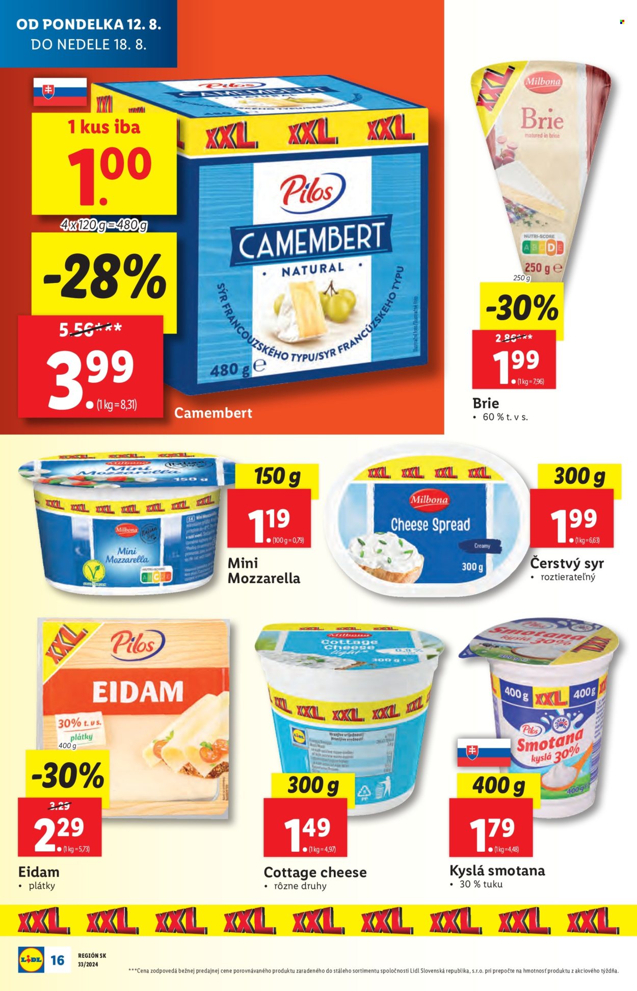 Leták Lidl - 12.8.2024 - 18.8.2024. Strana 18