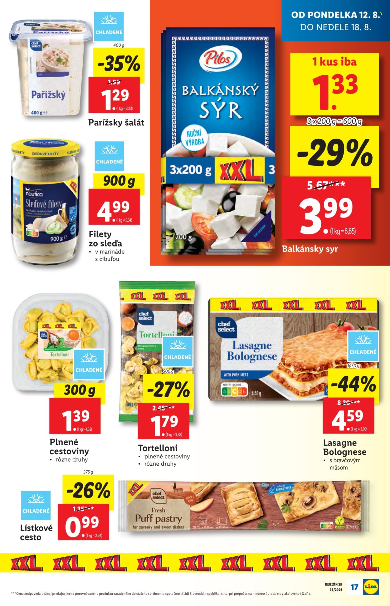 Leták Lidl - 12.8.2024 - 18.8.2024. Strana 19