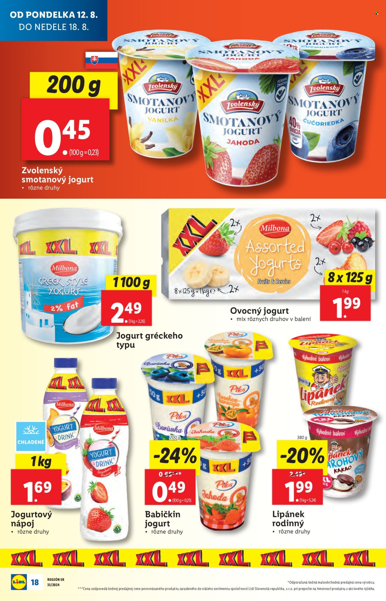 Leták Lidl - 12.8.2024 - 18.8.2024. Strana 20