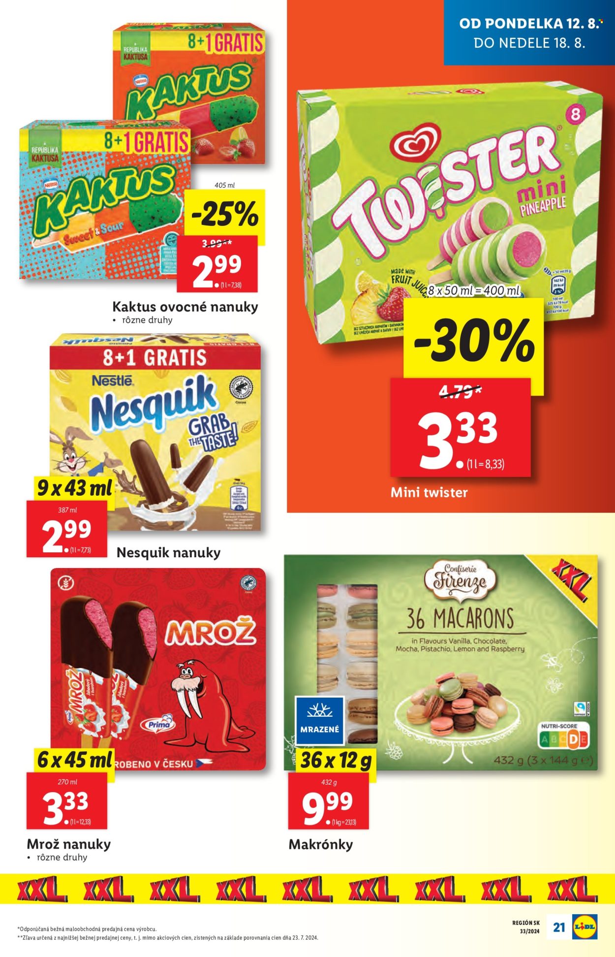 Leták Lidl - 12.8.2024 - 18.8.2024. Strana 23