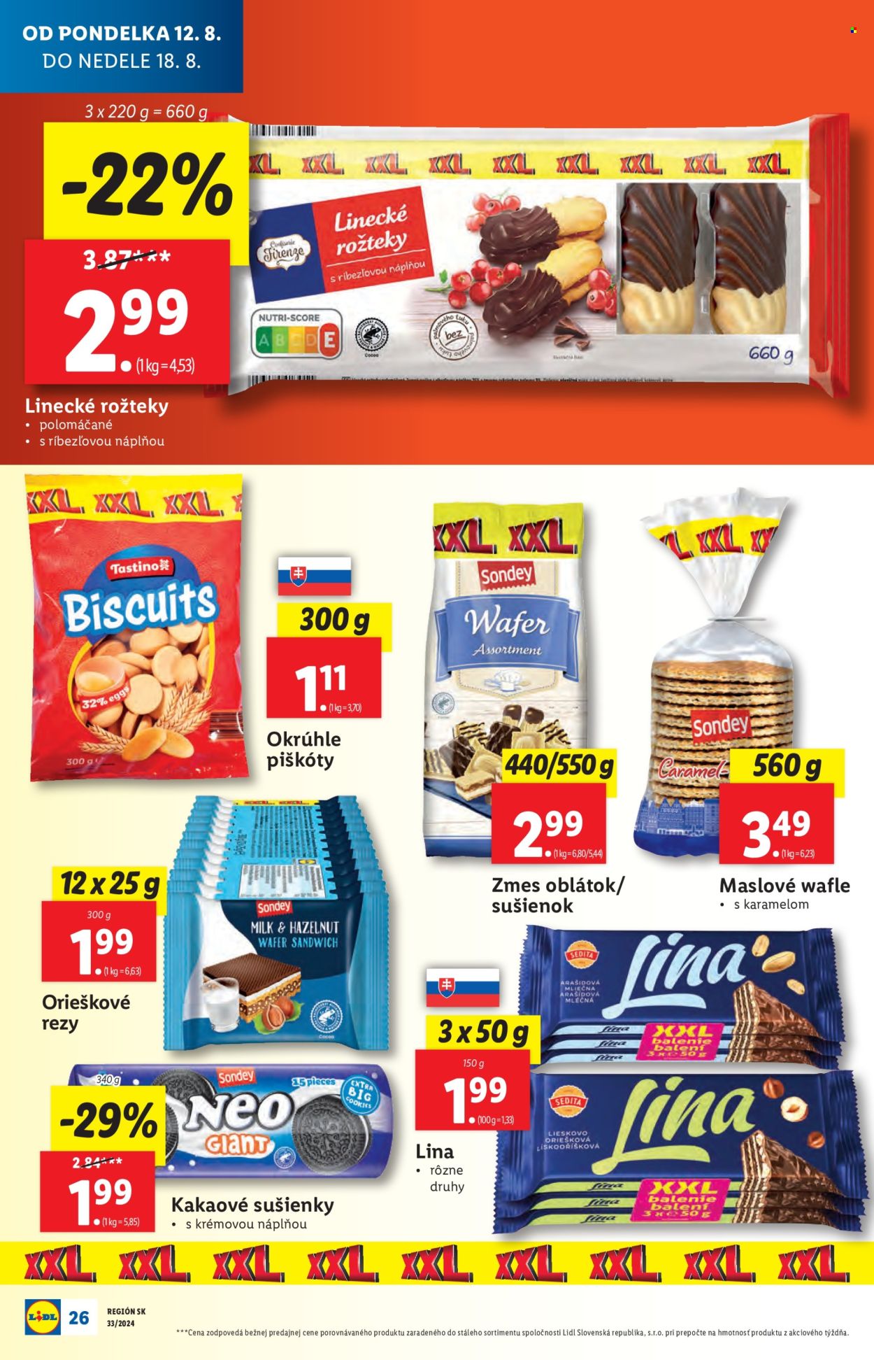 Leták Lidl - 12.8.2024 - 18.8.2024. Strana 28