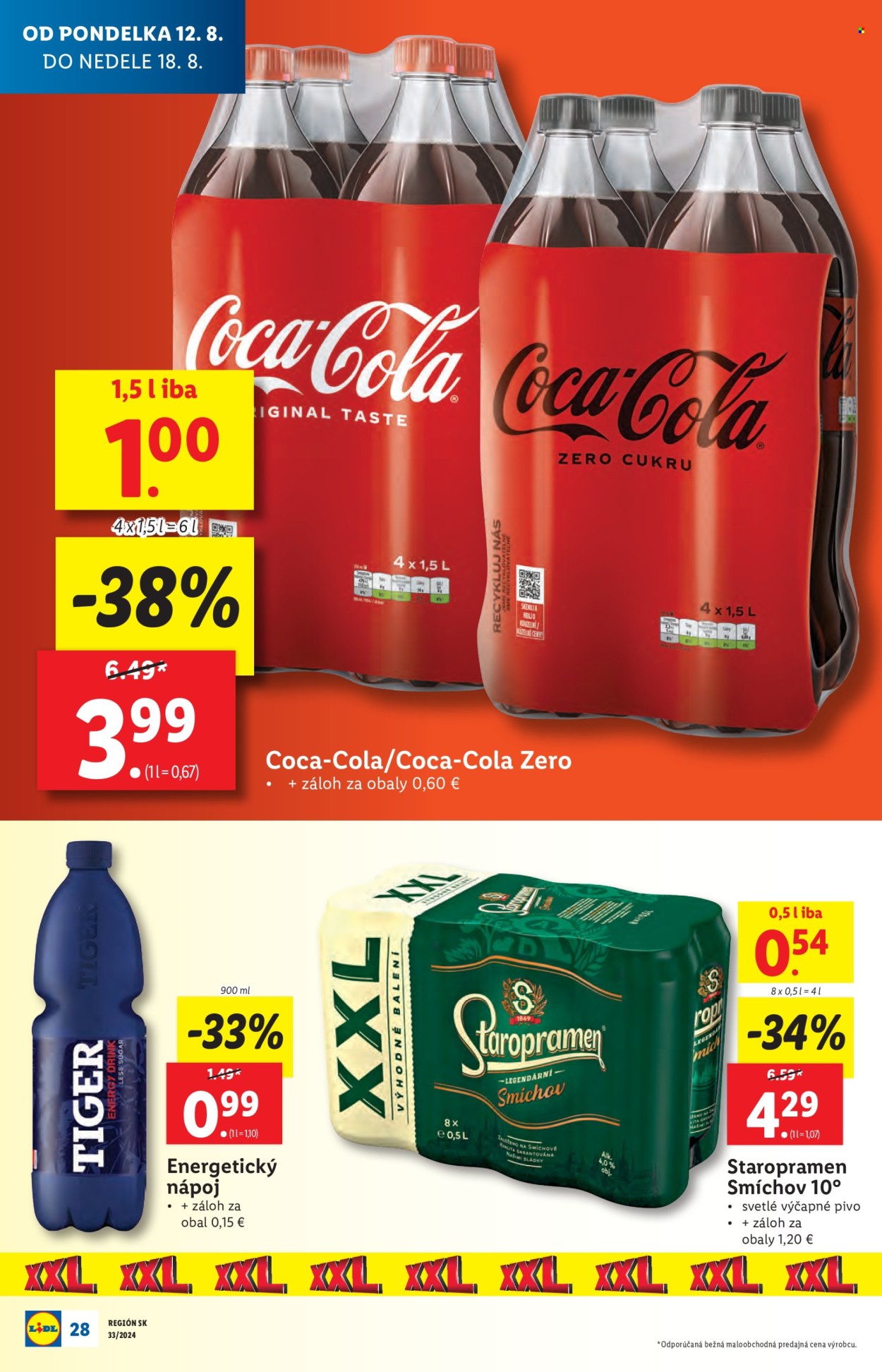 Leták Lidl - 12.8.2024 - 18.8.2024. Strana 30