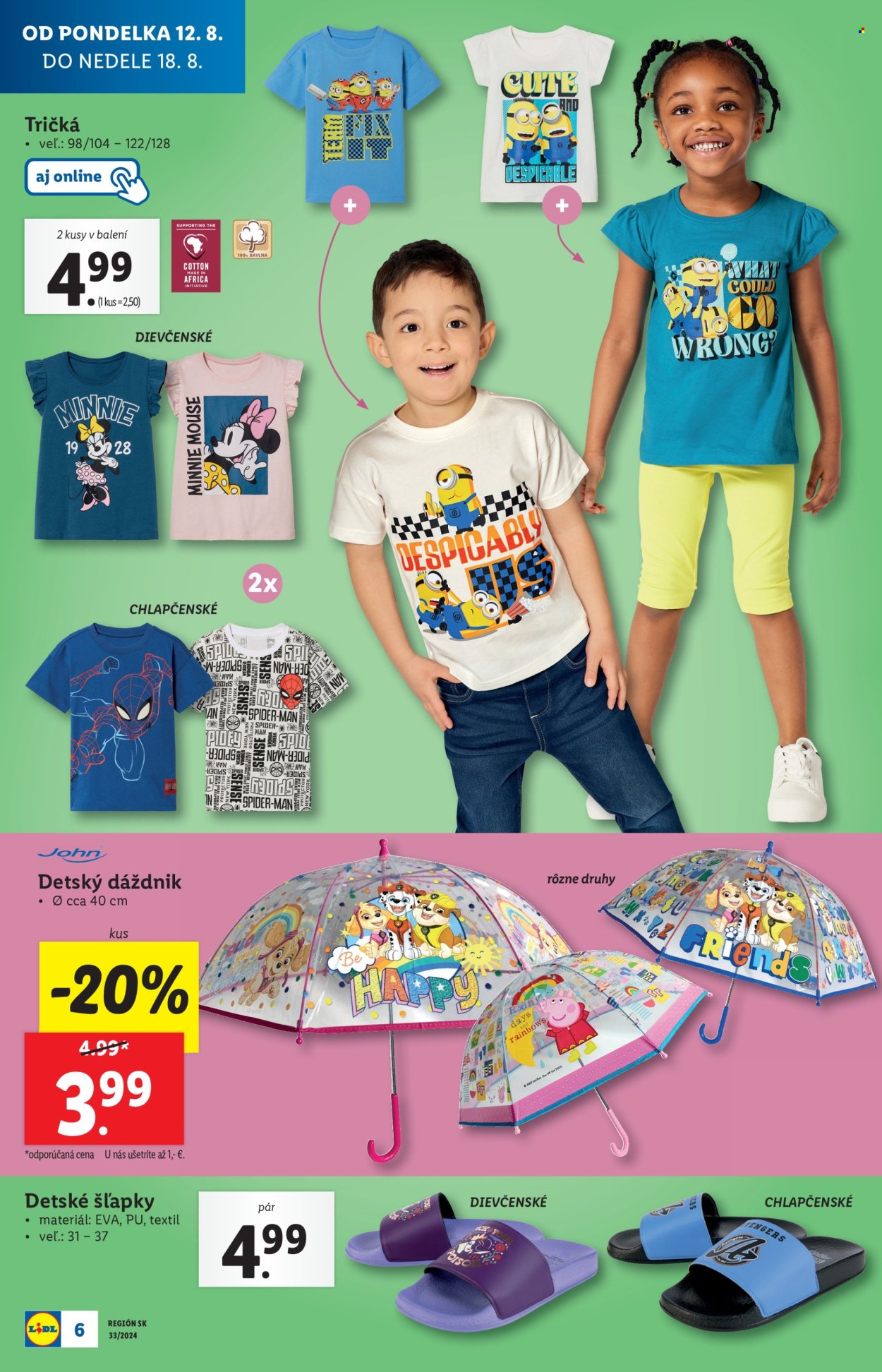 Leták Lidl - 12.8.2024 - 18.8.2024. Strana 50