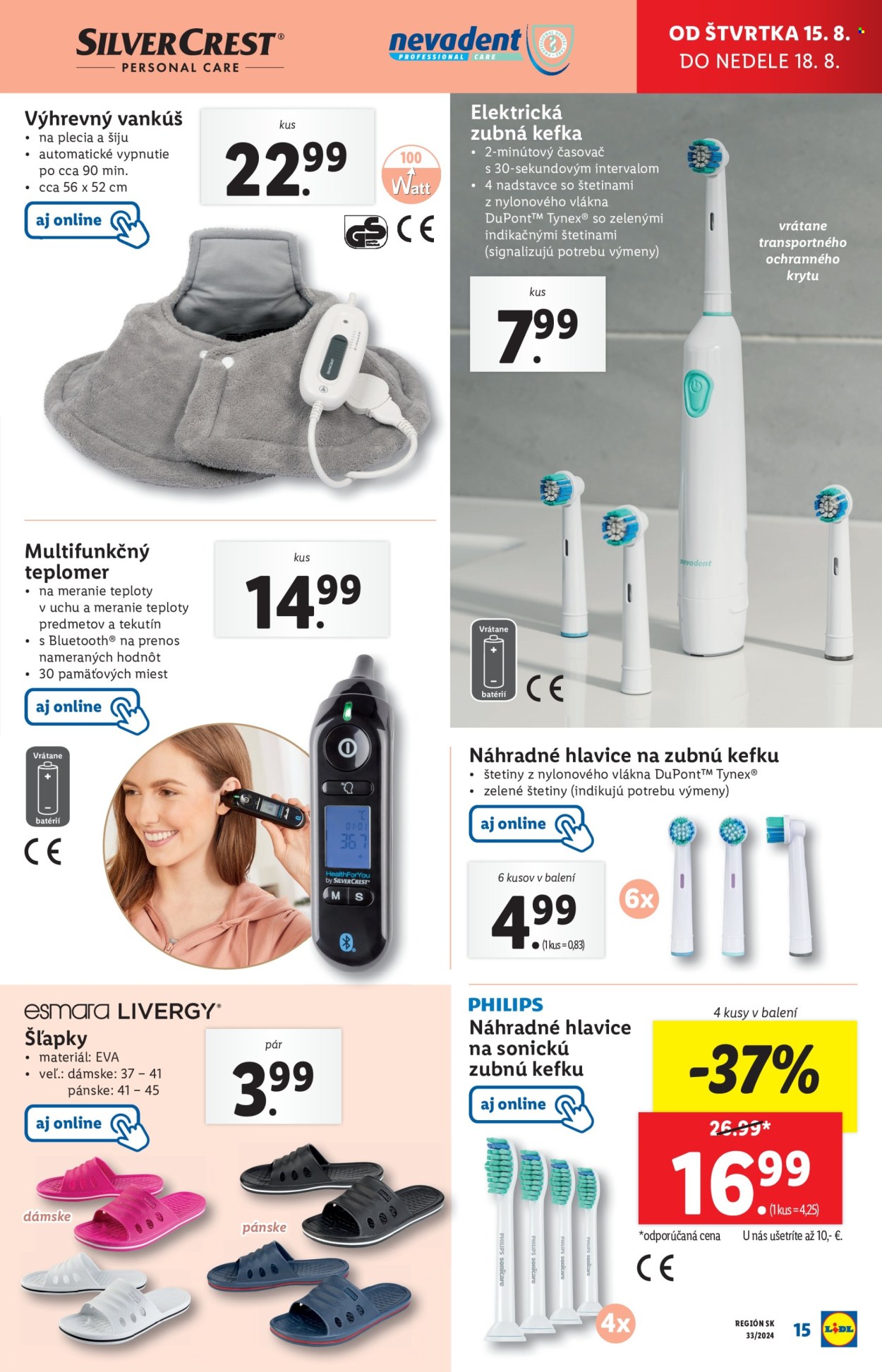 Leták Lidl - 12.8.2024 - 18.8.2024. Strana 59