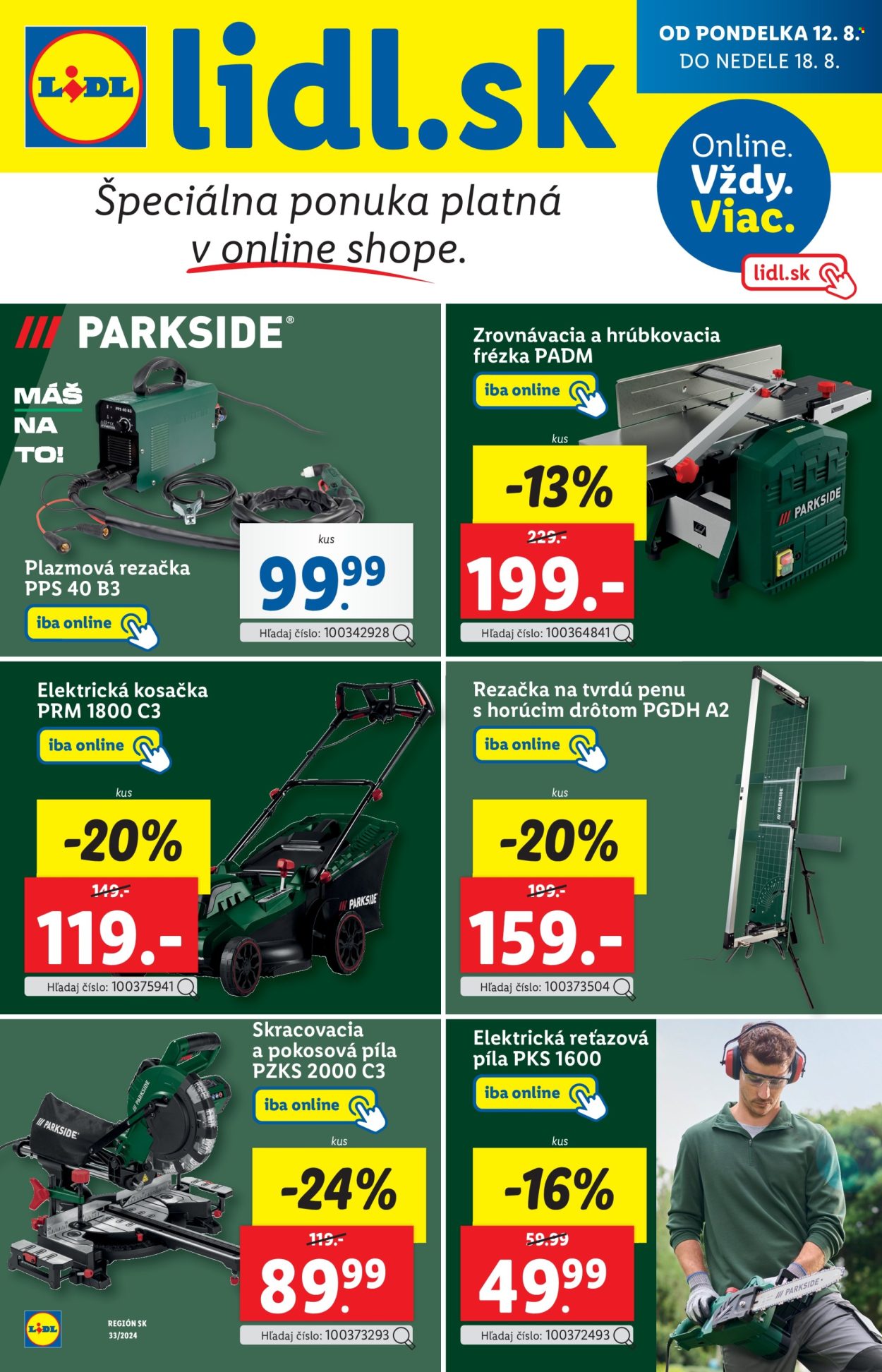 Leták Lidl - 12.8.2024 - 18.8.2024. Strana 68