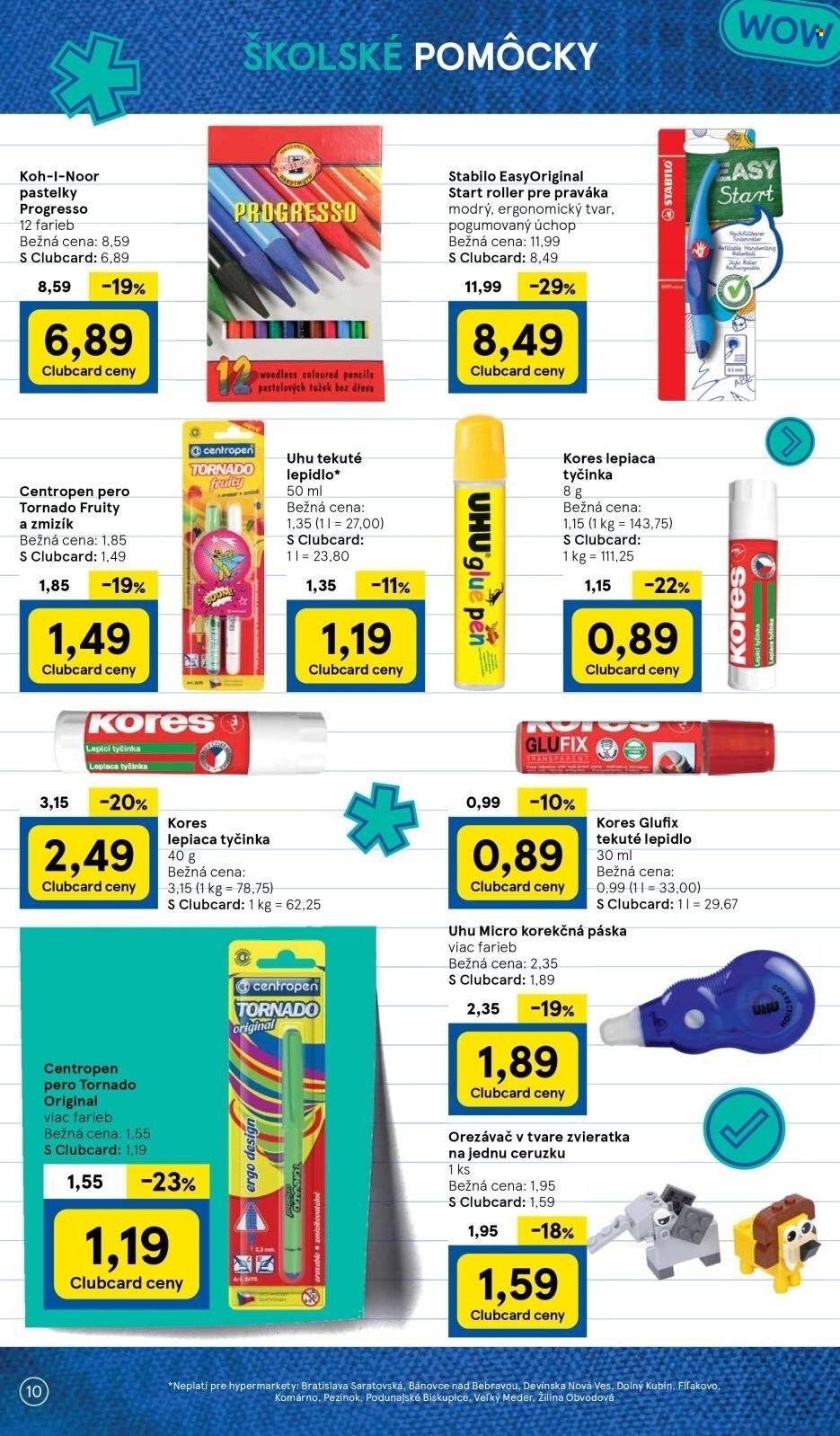 Leták TESCO - 12.8.2024 - 16.9.2024. Strana 10