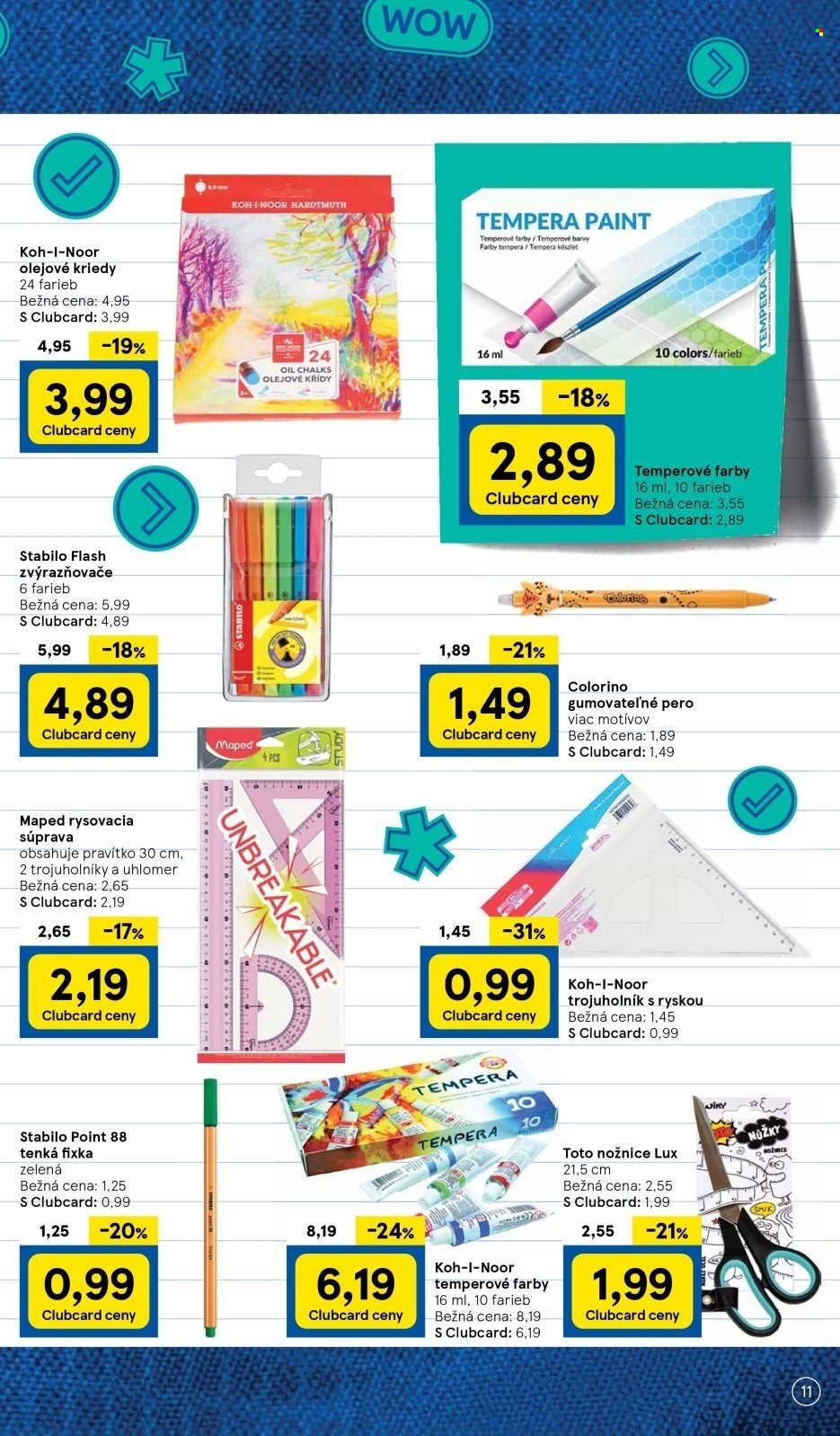 Leták TESCO - 12.8.2024 - 16.9.2024. Strana 11