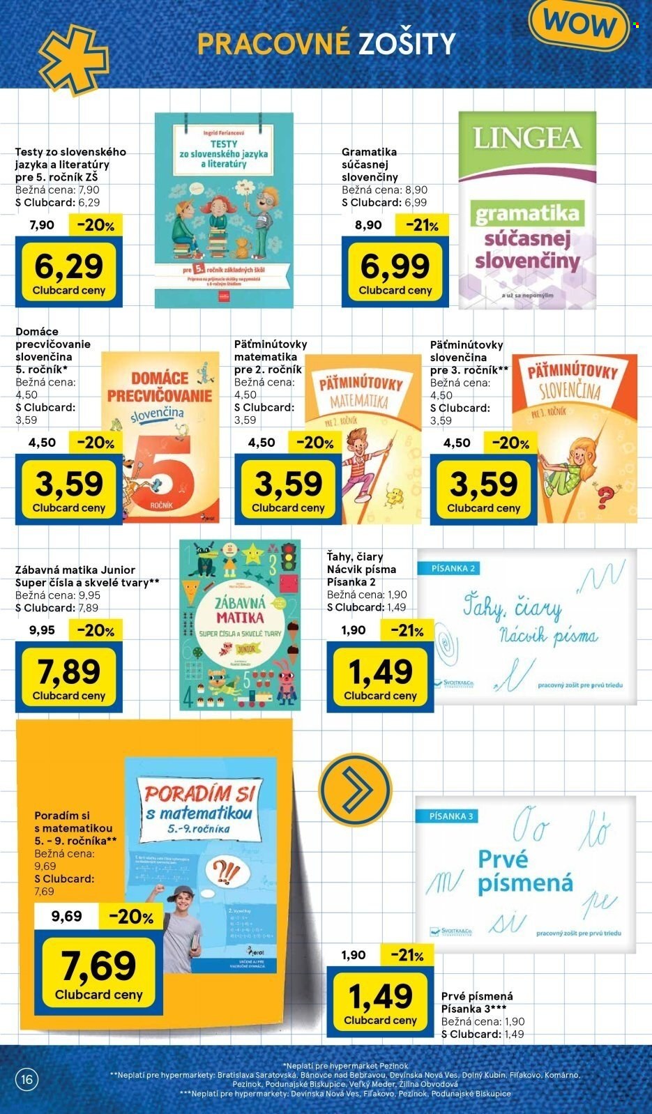 Leták TESCO - 12.8.2024 - 16.9.2024. Strana 16