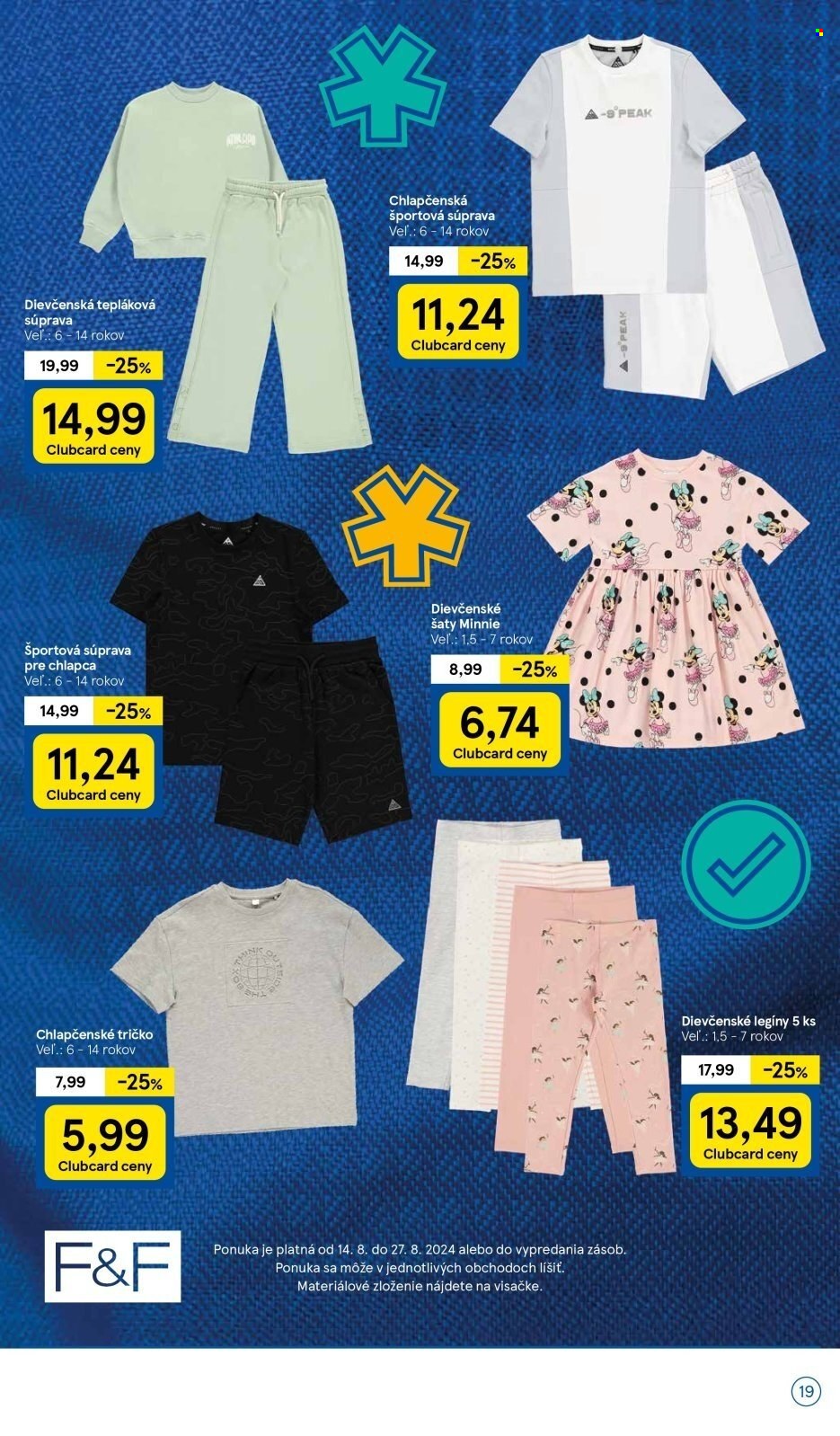 Leták TESCO - 12.8.2024 - 16.9.2024. Strana 19