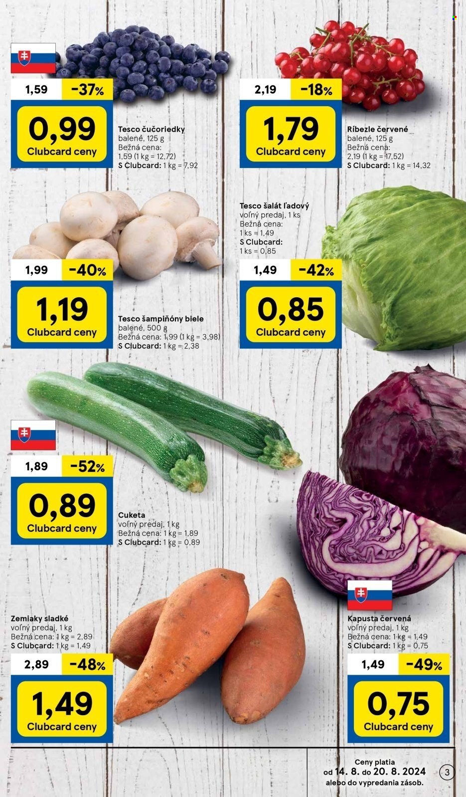 Leták TESCO hypermarket - 14.8.2024 - 20.8.2024. Strana 3
