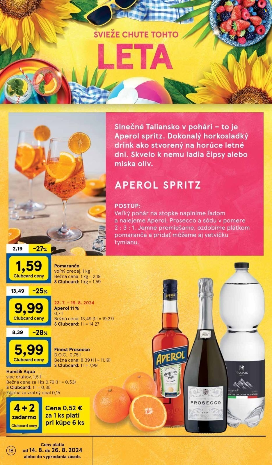 Leták TESCO hypermarket - 14.8.2024 - 20.8.2024. Strana 18