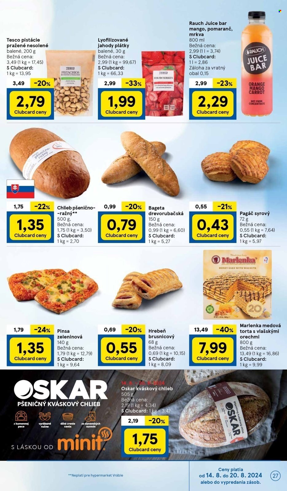 Leták TESCO hypermarket - 14.8.2024 - 20.8.2024. Strana 27