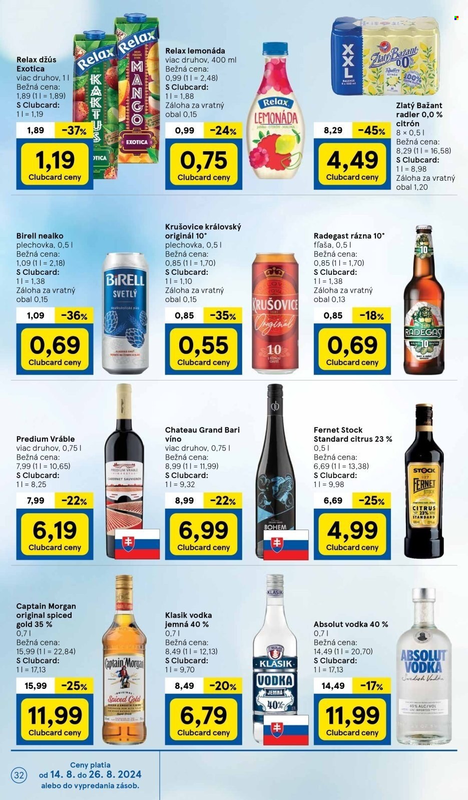 Leták TESCO hypermarket - 14.8.2024 - 20.8.2024. Strana 32