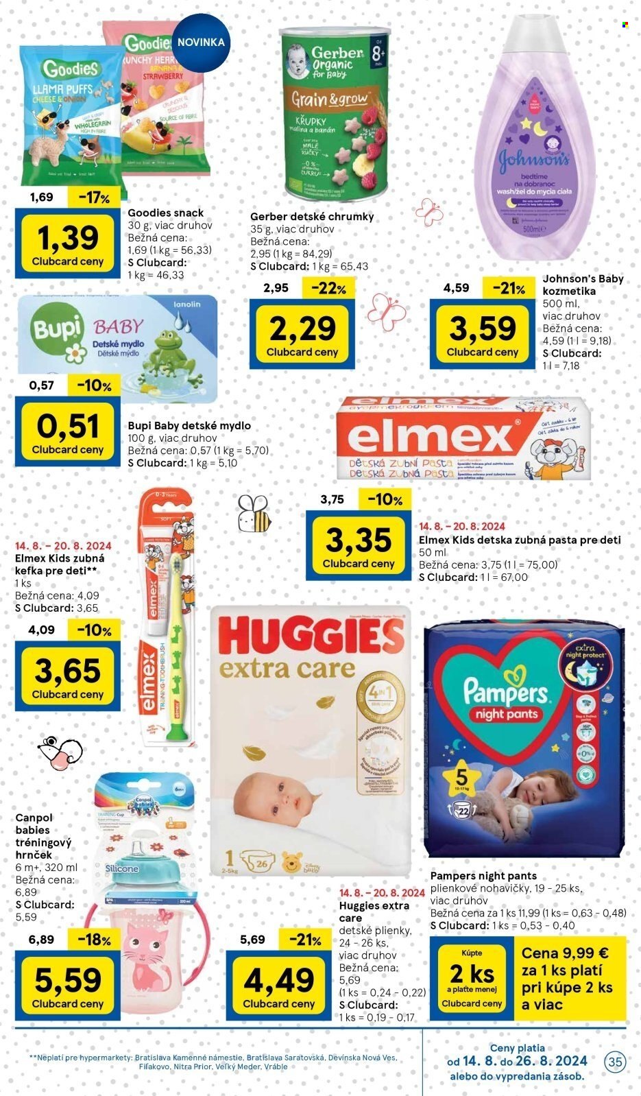 Leták TESCO hypermarket - 14.8.2024 - 20.8.2024. Strana 35