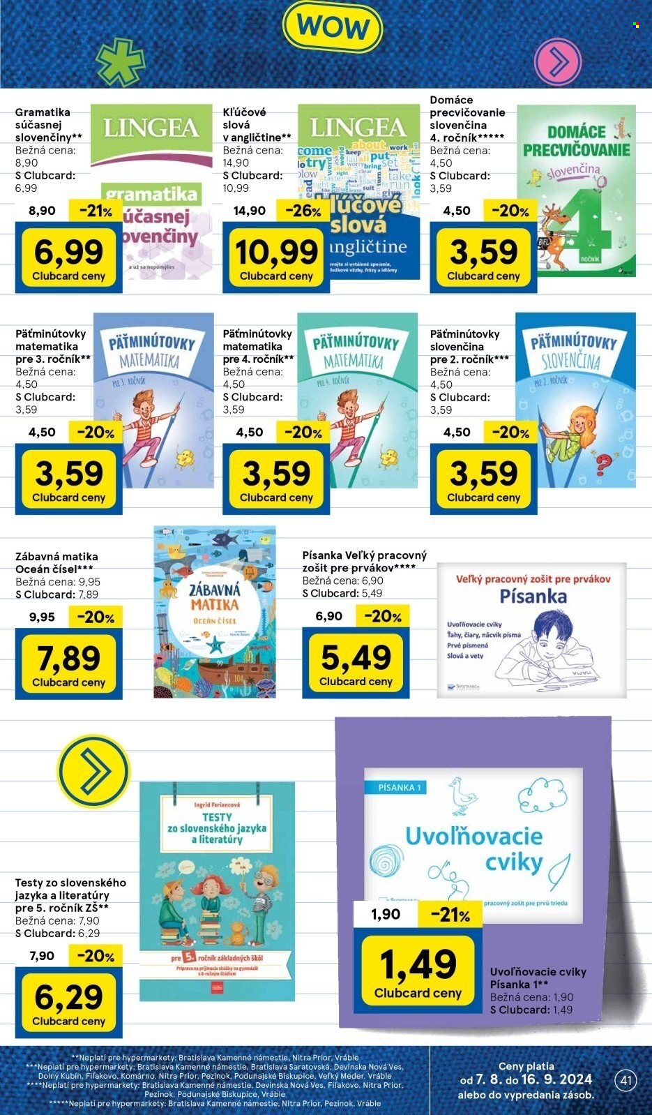 Leták TESCO hypermarket - 14.8.2024 - 20.8.2024. Strana 41