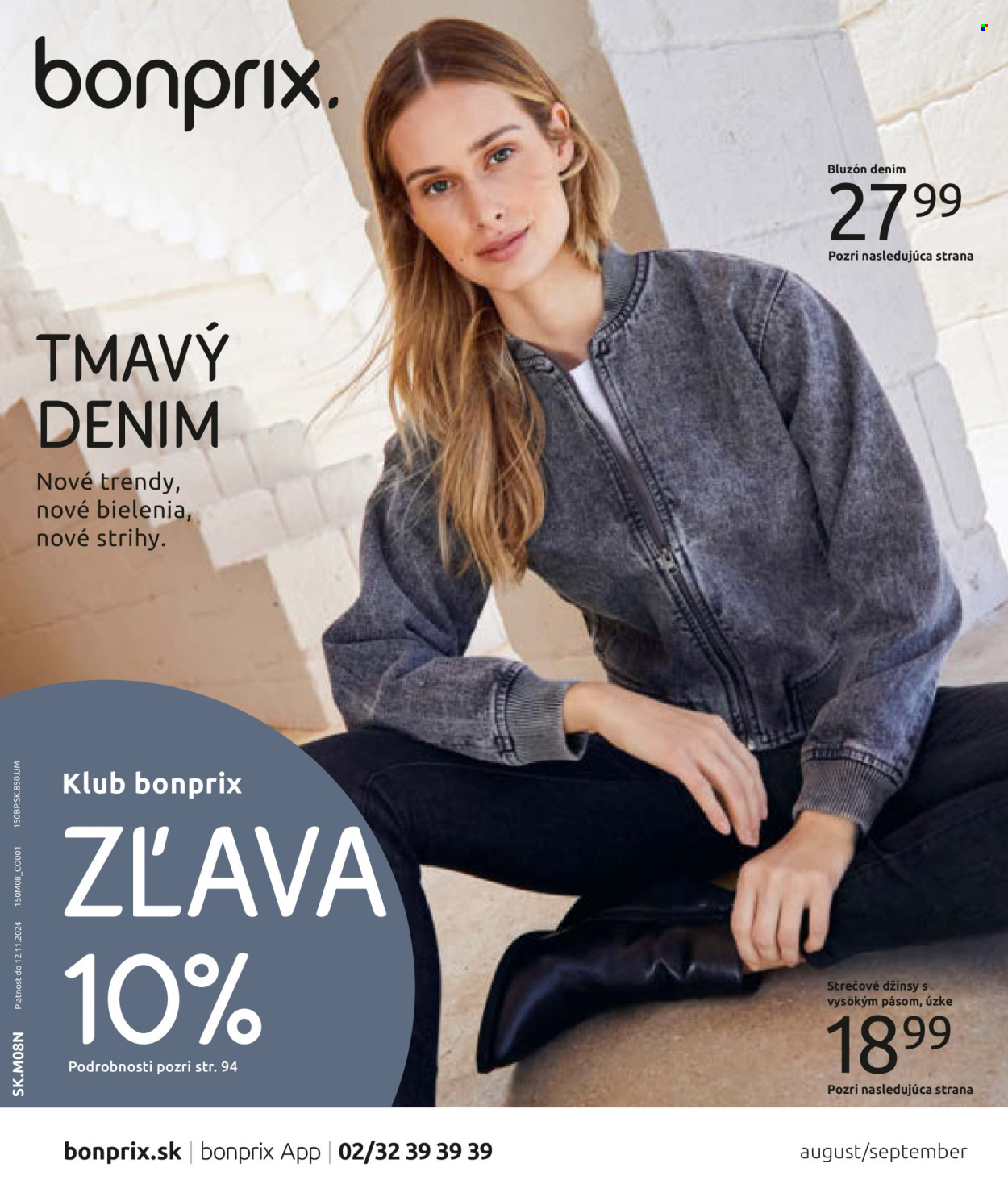 Leták Bonprix. Strana 1