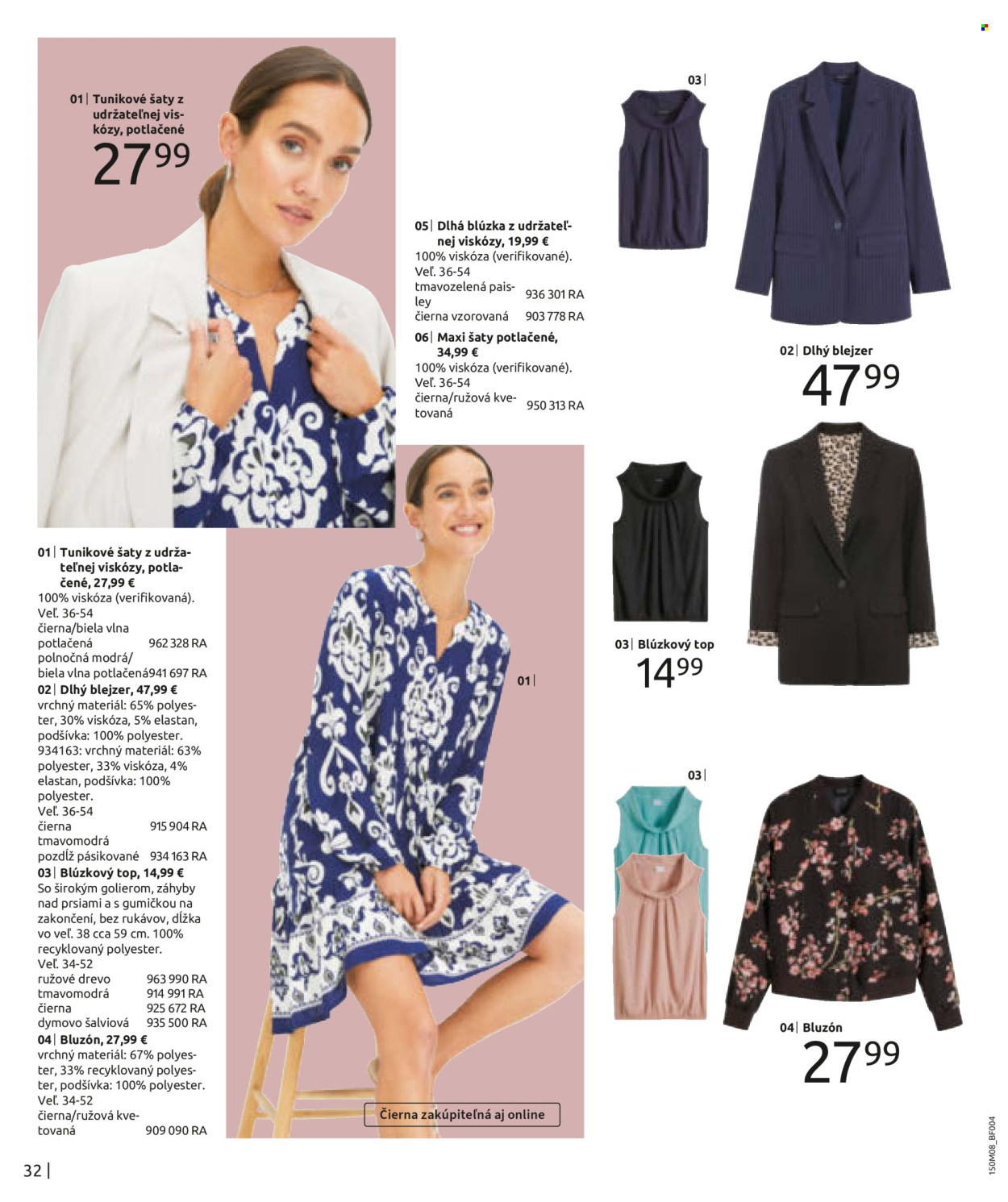 Leták Bonprix. Strana 34